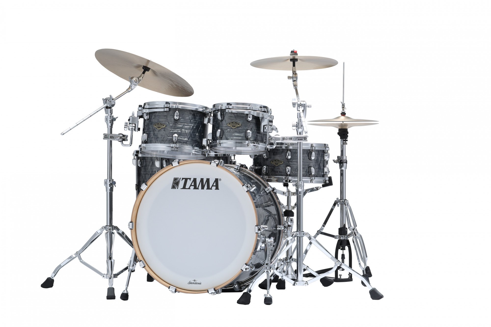 Starclassic Walnut/Birch Duracover Wrap Shell Kit 5 teilig - Charcoal Onyx