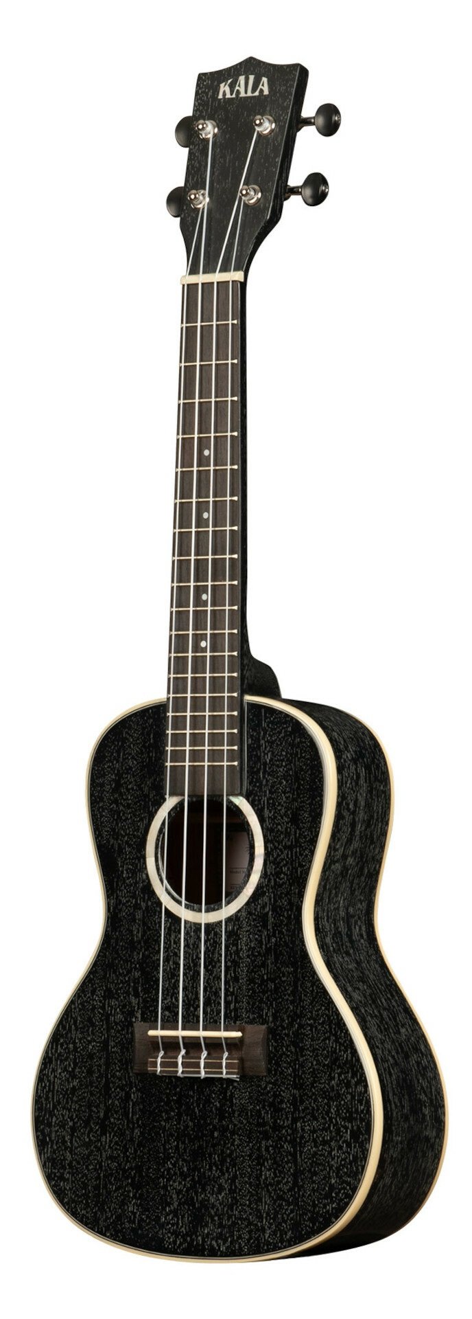 KA-SDH-C Concert Ukulele Salt & Pepper Doghair Mahogany