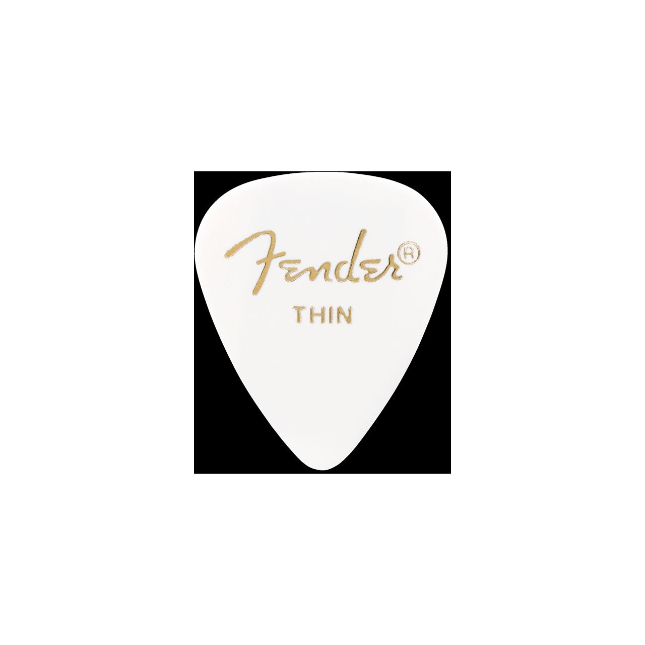 351 Shape Premium Picks, Thin, White, 12 Count