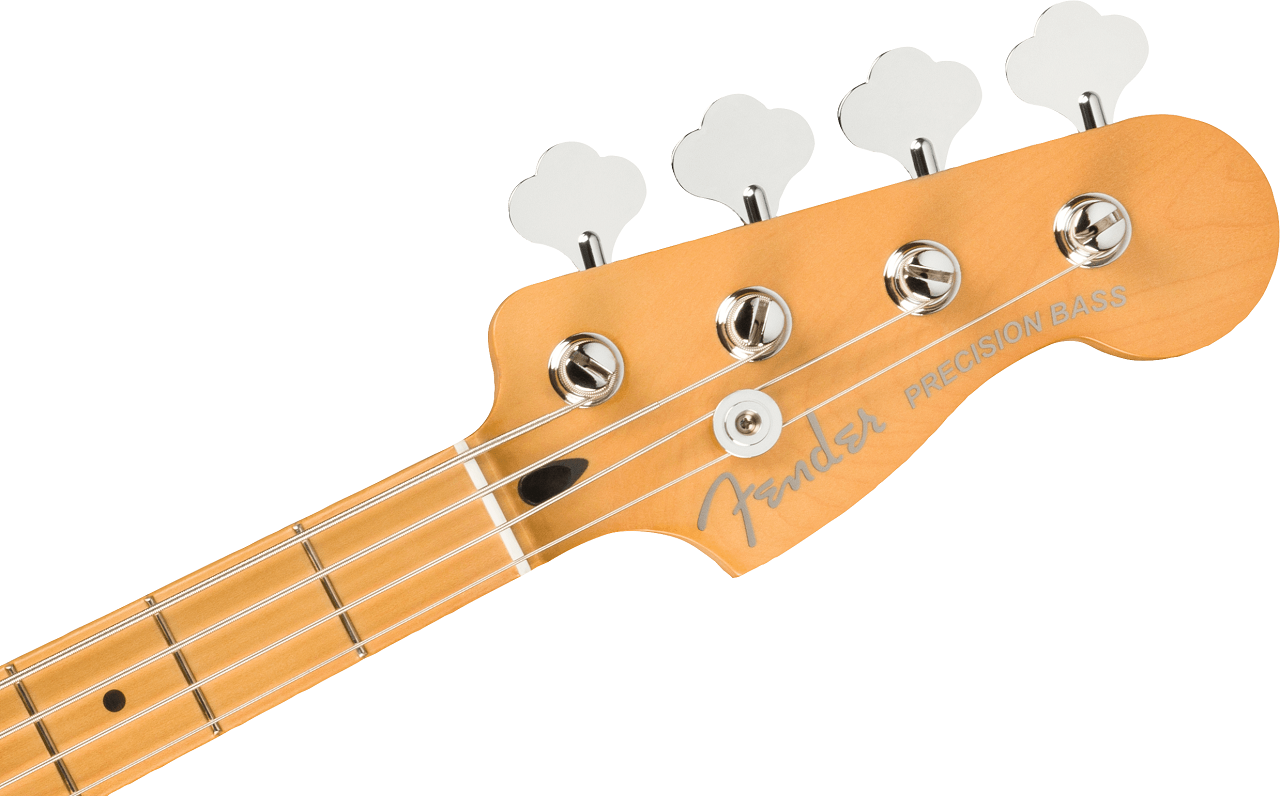 Player Plus Precision Bass®, Maple Fingerboard, Silver Smoke