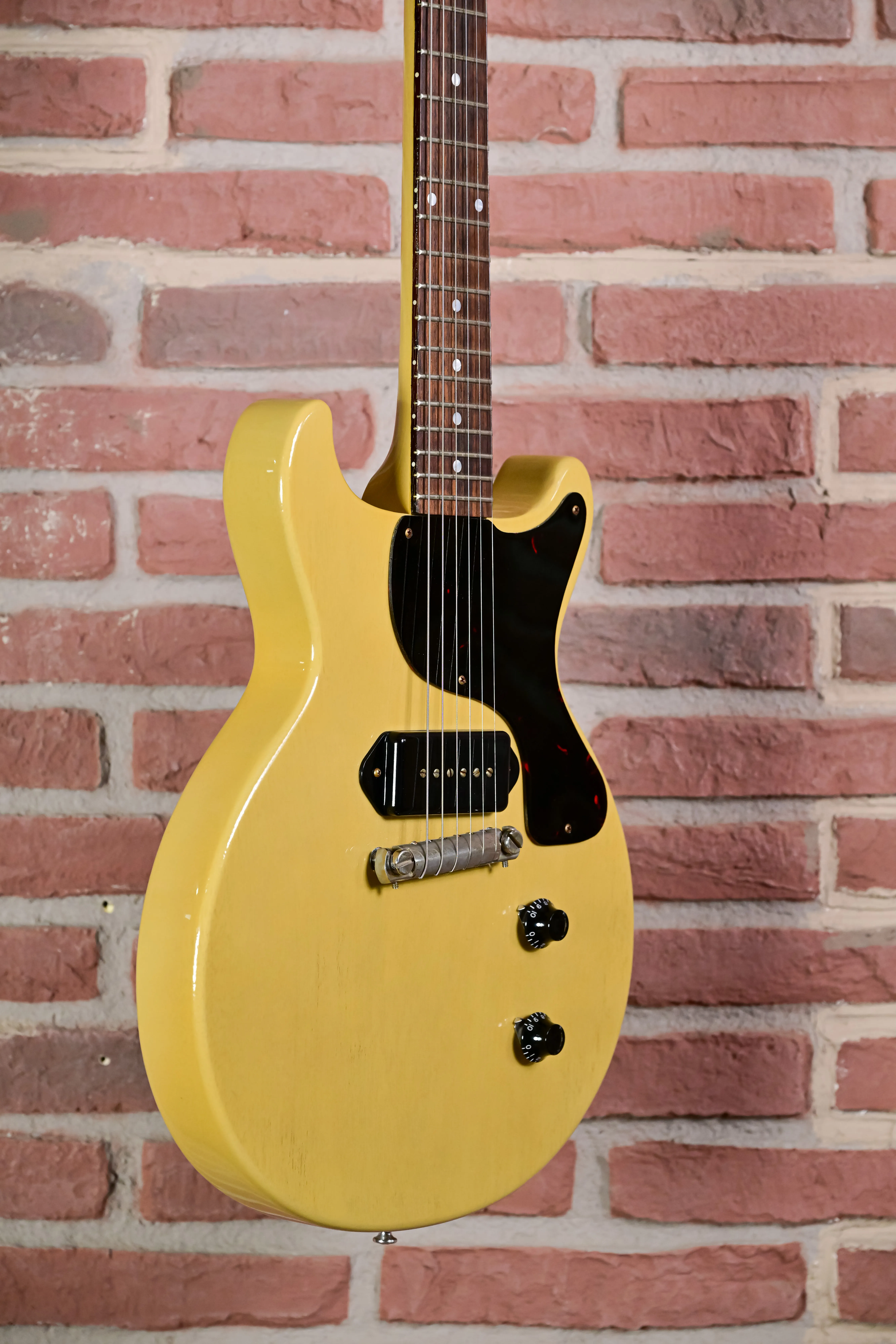 1958 Les Paul Junior Double Cut Reissue VOS TV Yellow