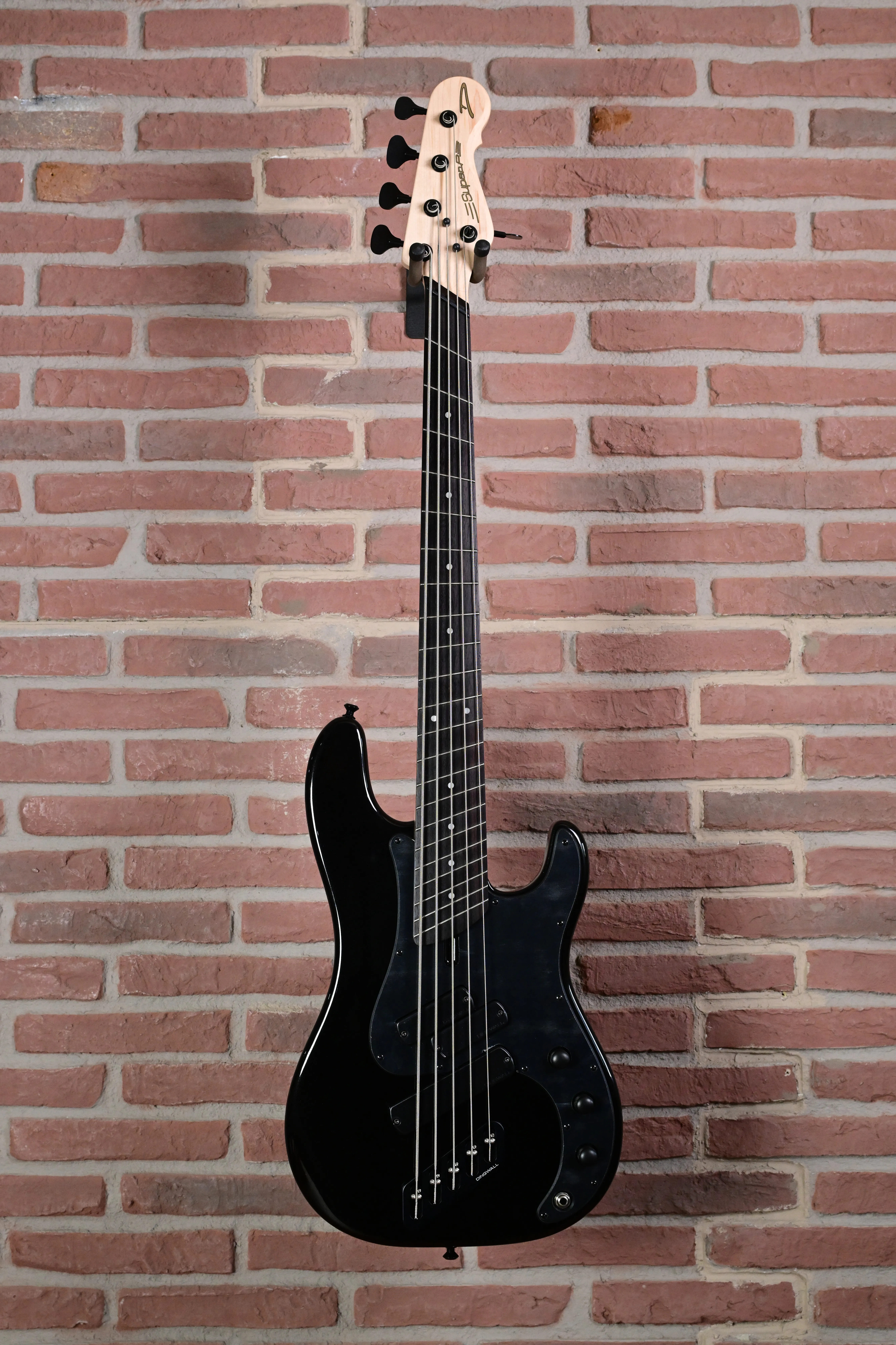 SP1 5-String Bass Gloss Metallic Black