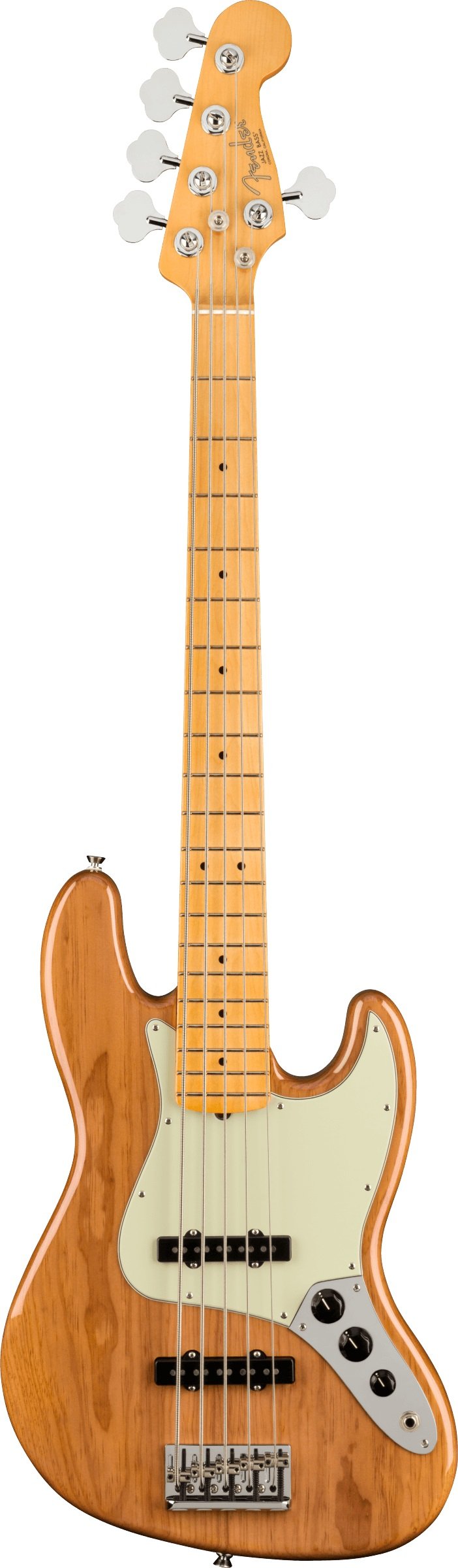 American Professional II Jazz Bass, V-Mod, Maple, Roasted Pine