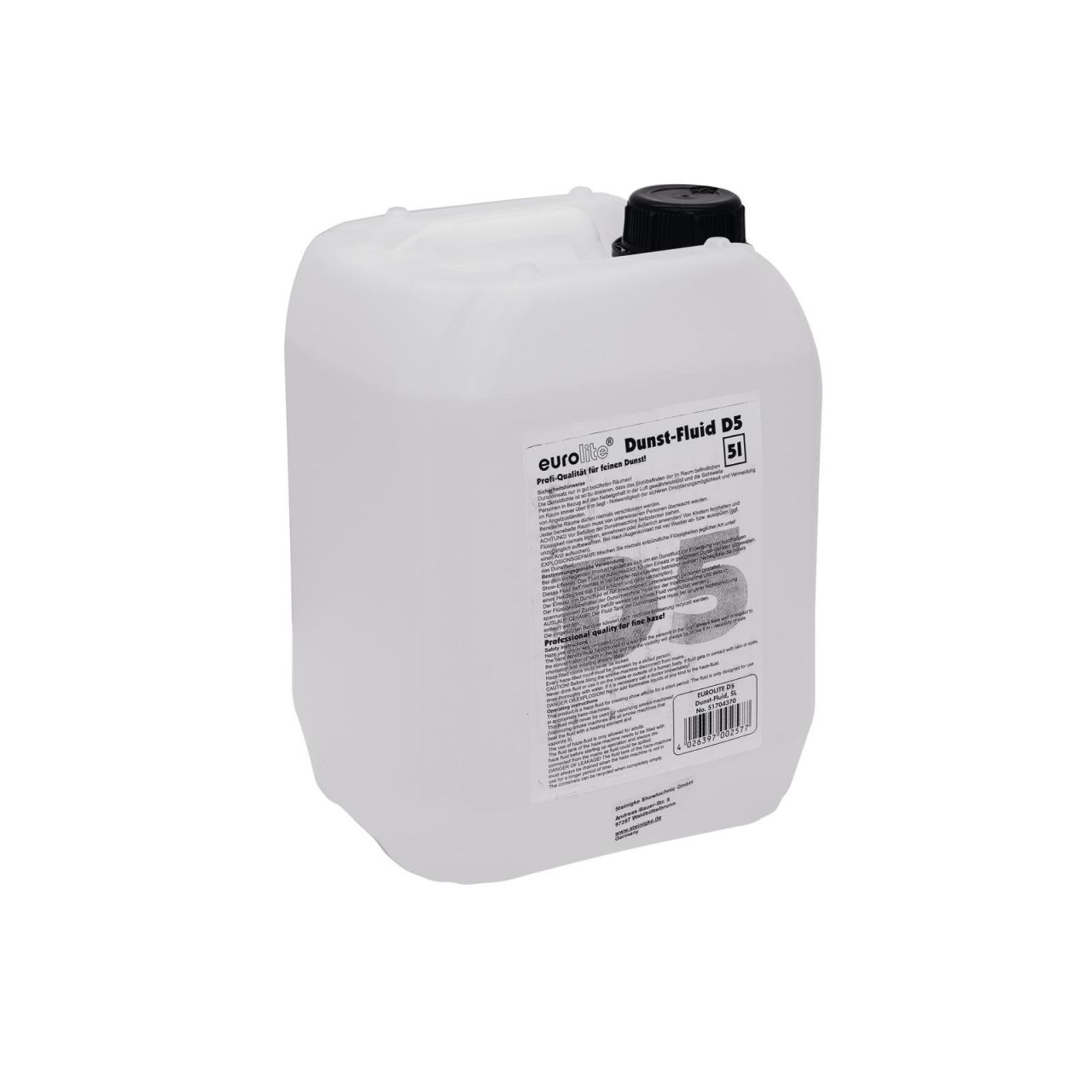 D-5 Dunst-Fluid 5 Liter für Hazer