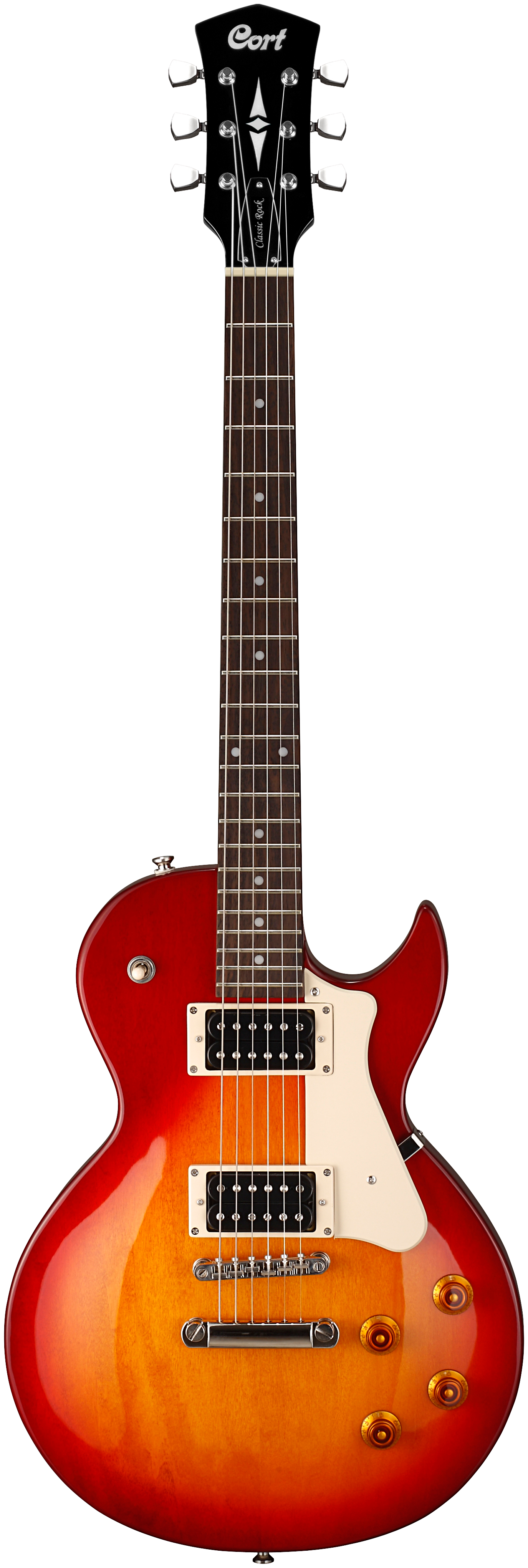 CR100 E-Gitarre Cherry Red Sunburst