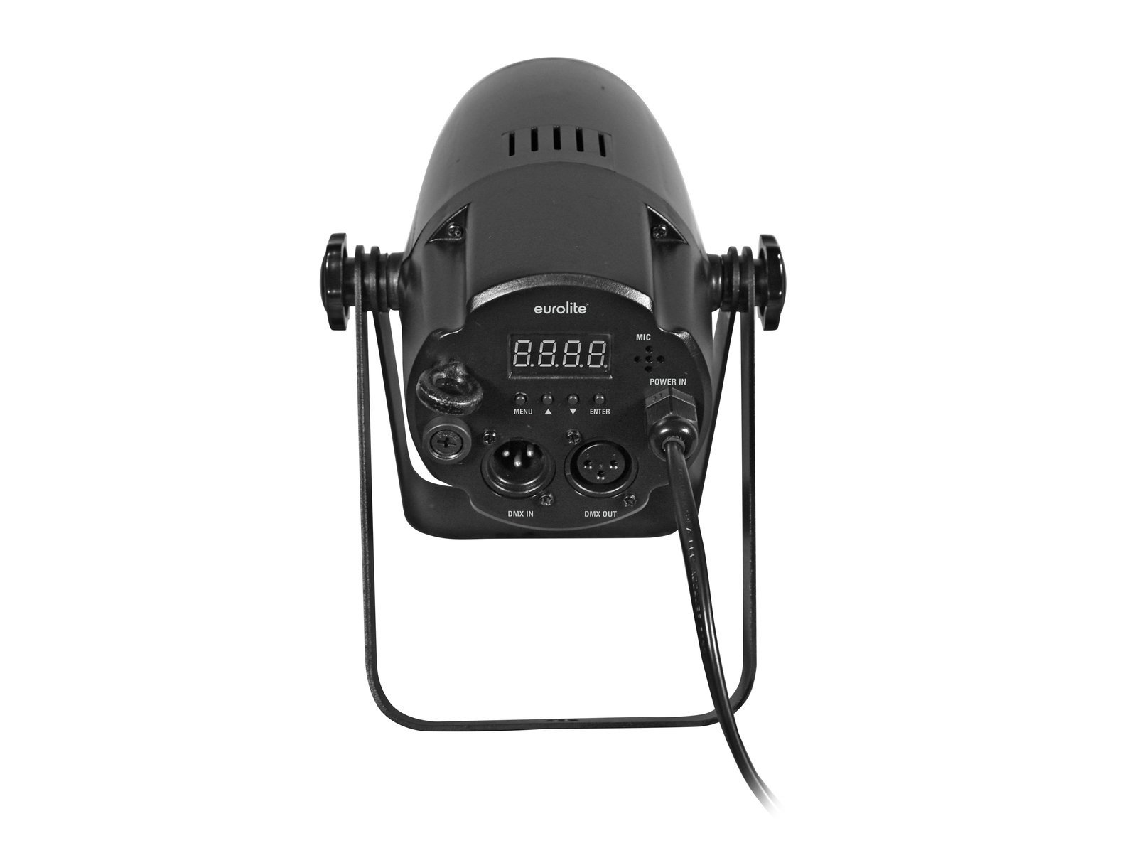 EUROLITE LED PST-10 QCL Spot - LED-Pinspot mit COB-LED und DMX-Steuerung sowie IR Fernbedienung 