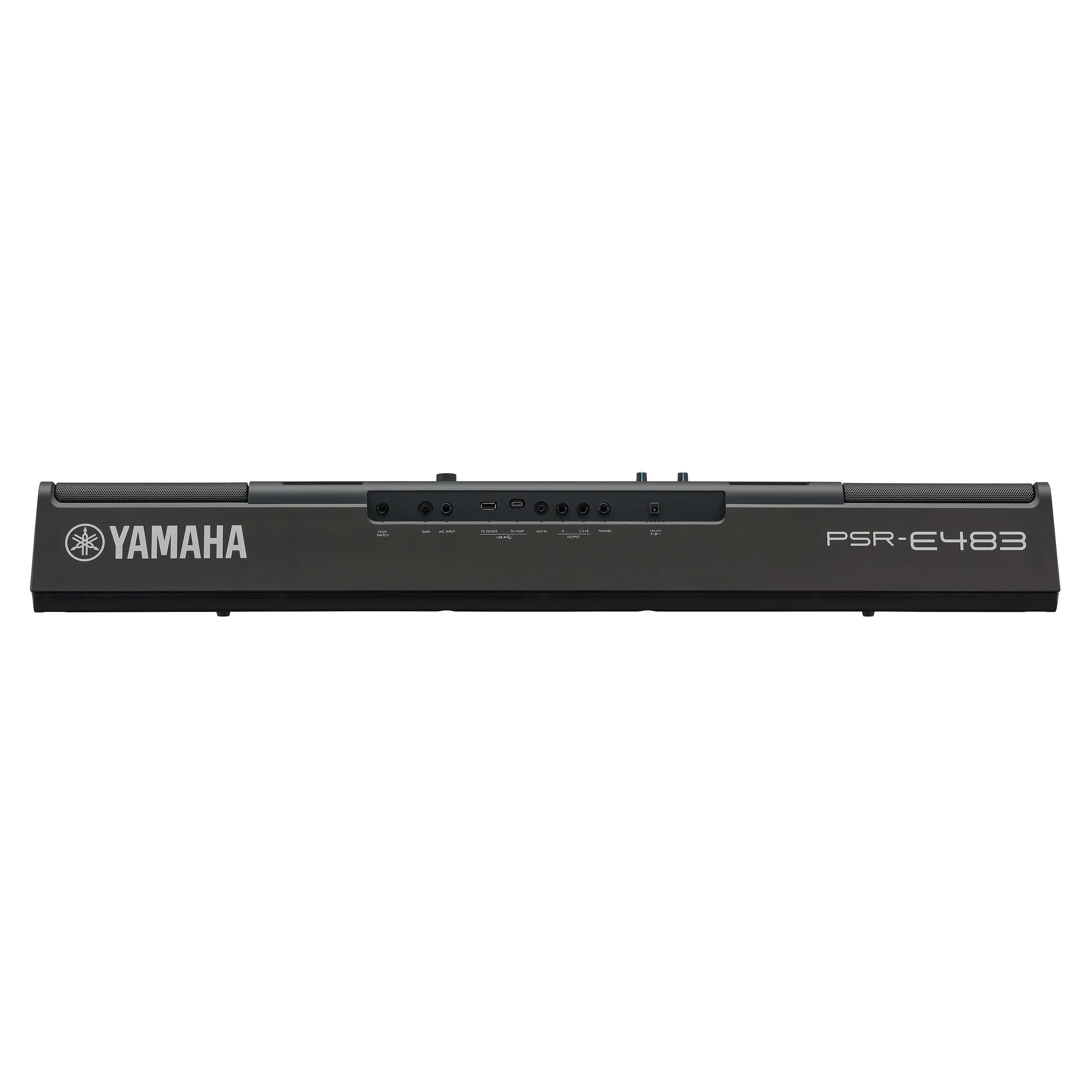 Yamaha PSR-E483 Hinteransicht