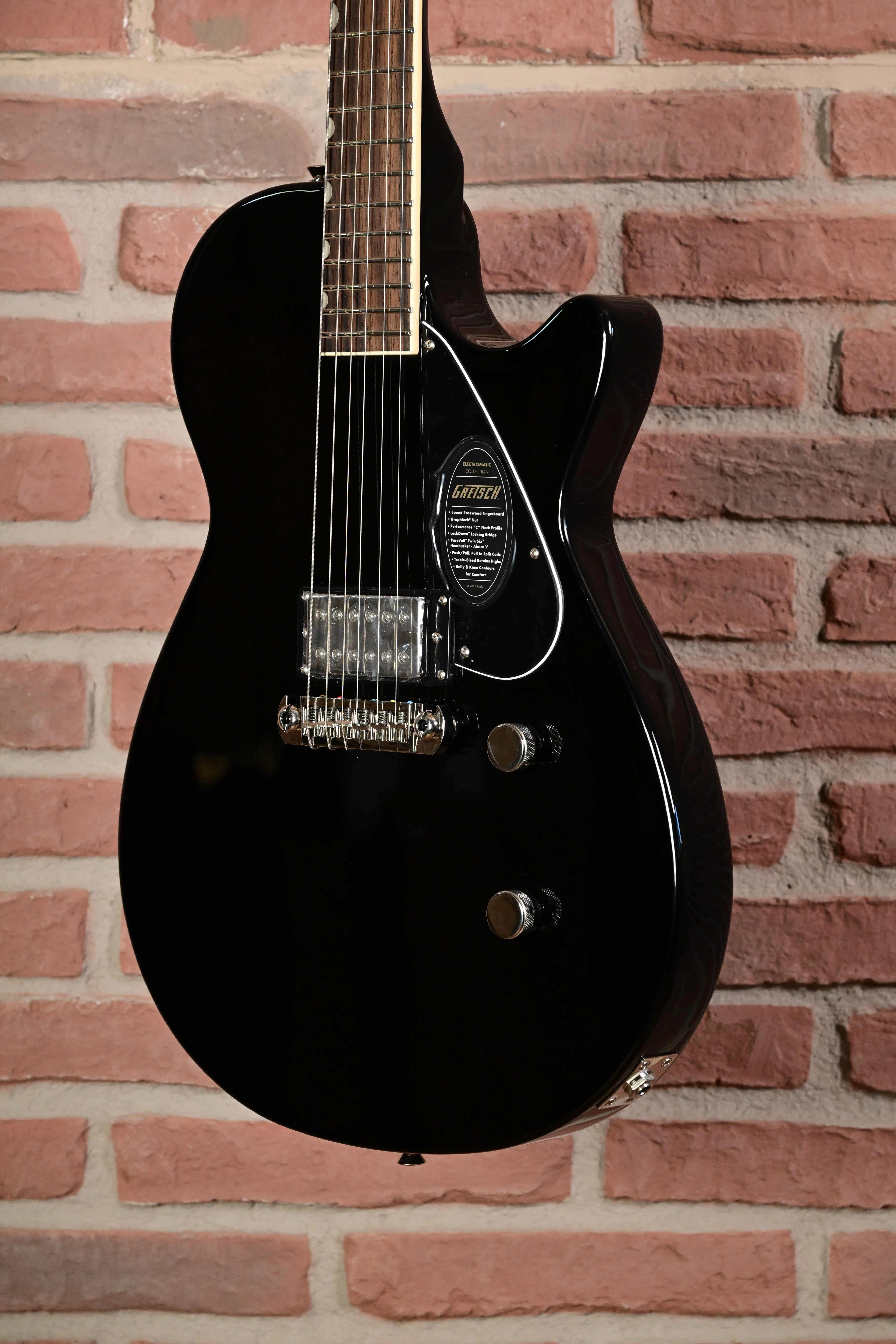 Electromatic Jet Club 1 Pickup Jet Black