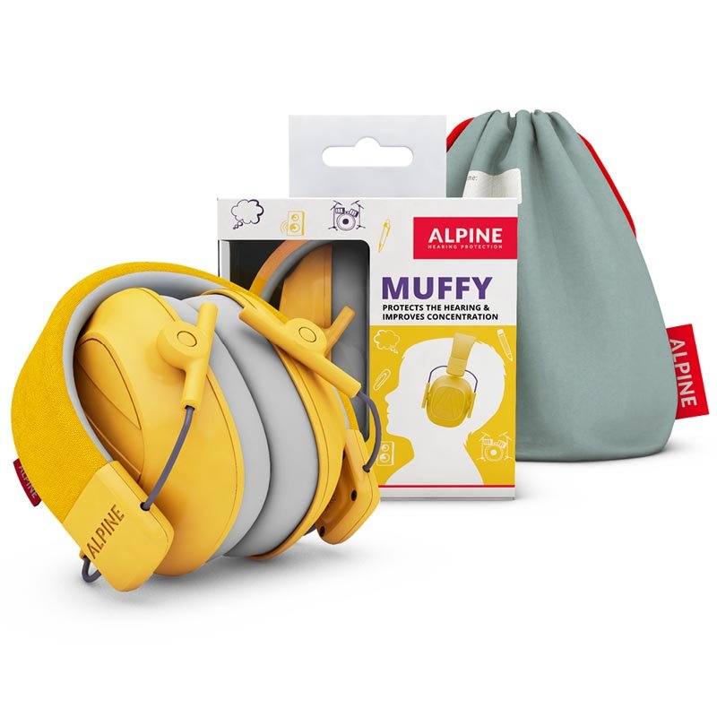 Muffy Gehörschutz für Kinder Gelb