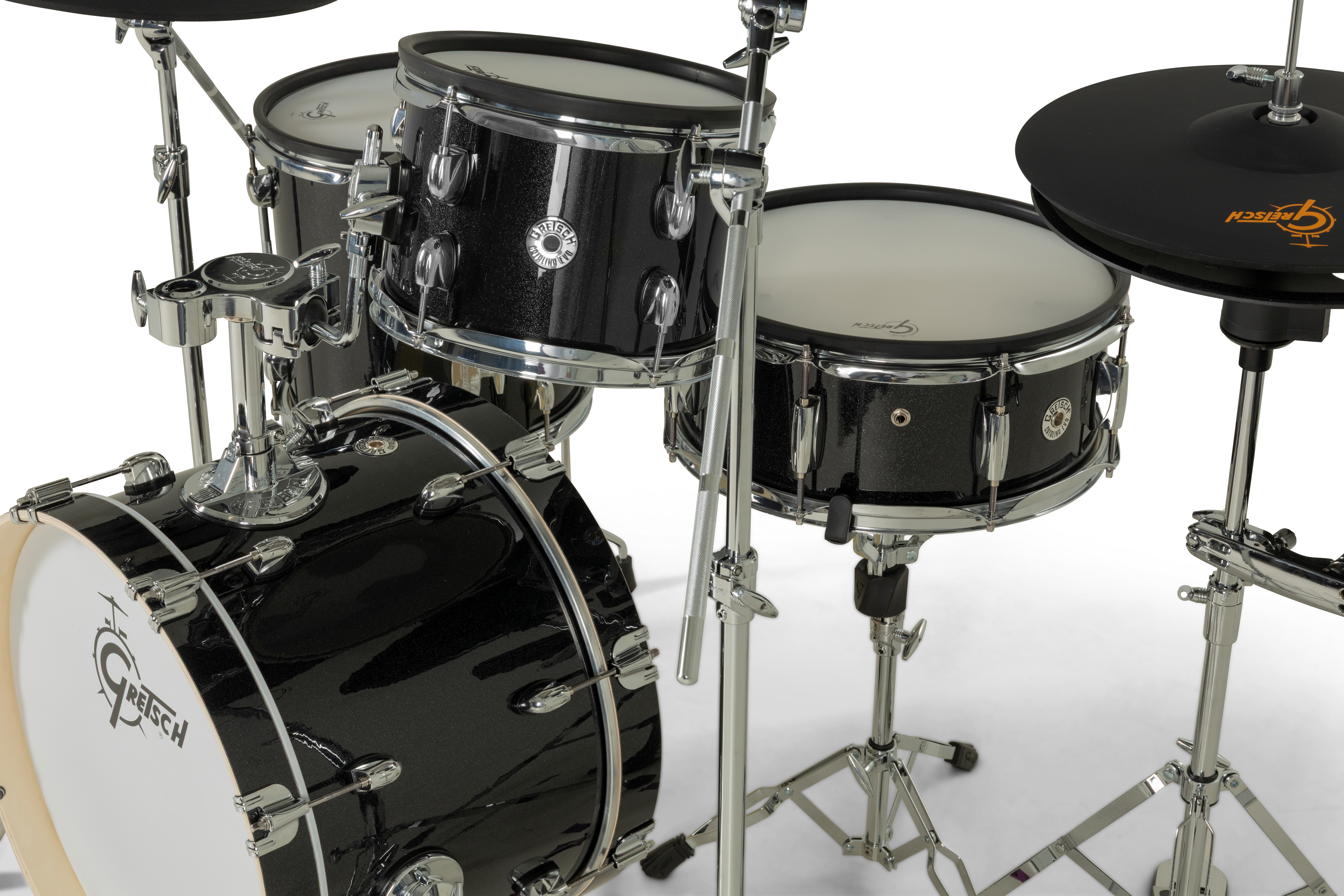 Catalina Evo 4pc Drumset Black Sparkle