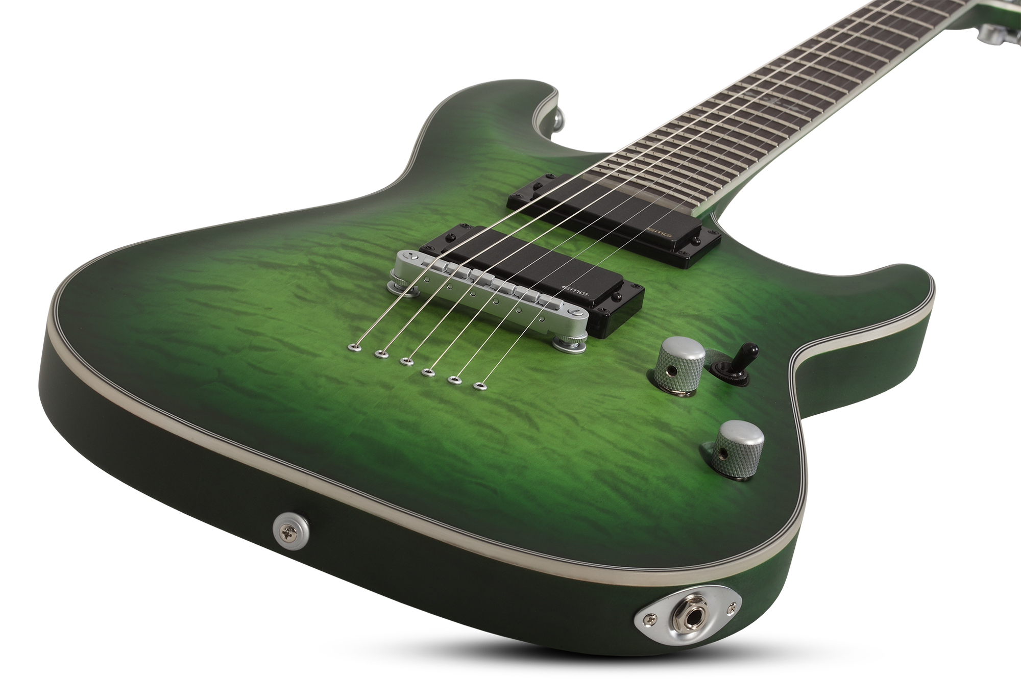 C-1 Platinum Satin Green Burst E-Gitarre