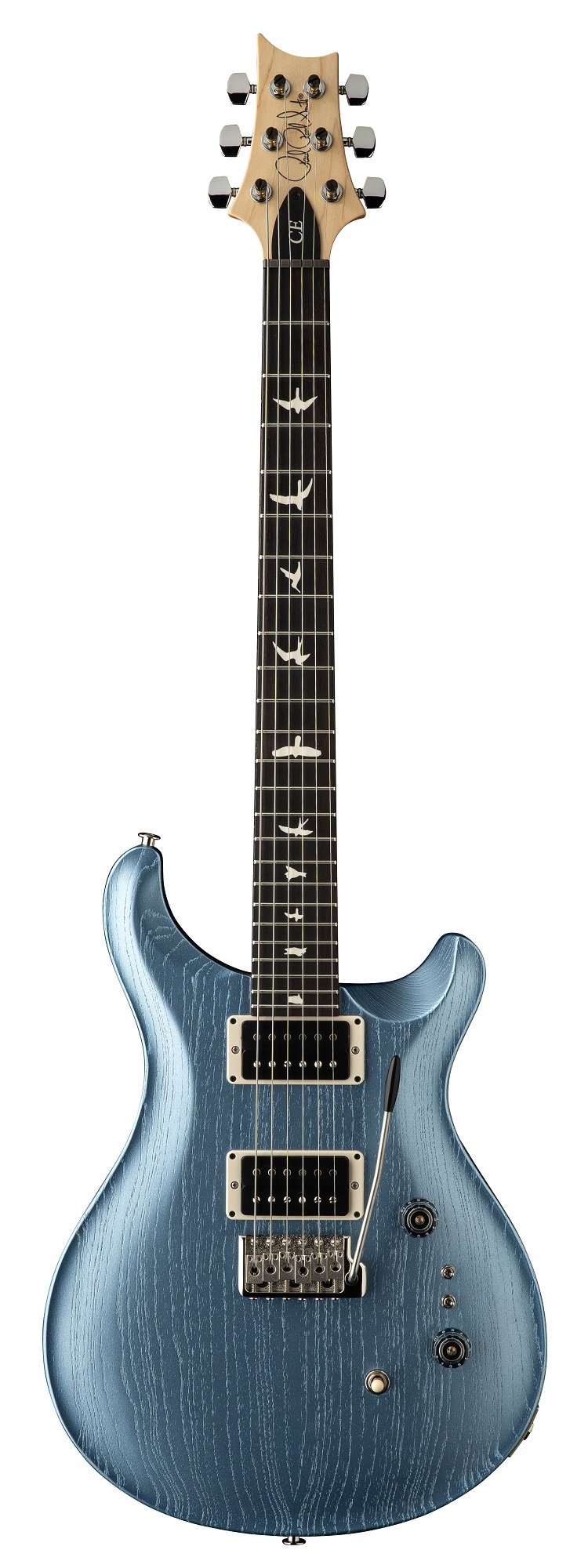 CE 24-08 Swamp Ash Satin Frost Blue Metallic
