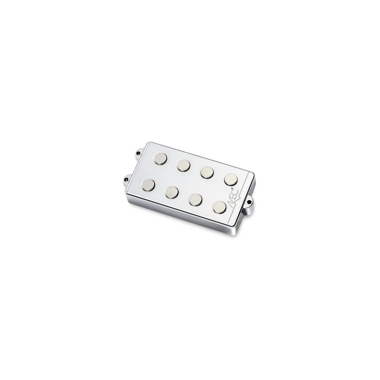 MM-Style Bass Pickup, Metal Cover, 4-String - Chrome 