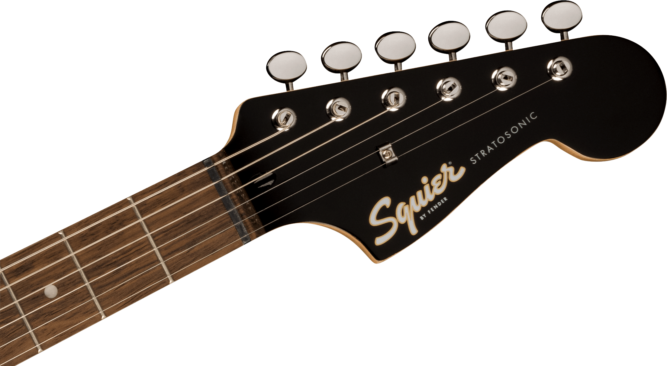 Paranormal Strat-O-Sonic, Laurel Fingerboard, Black Pickguard, Vintage Blonde