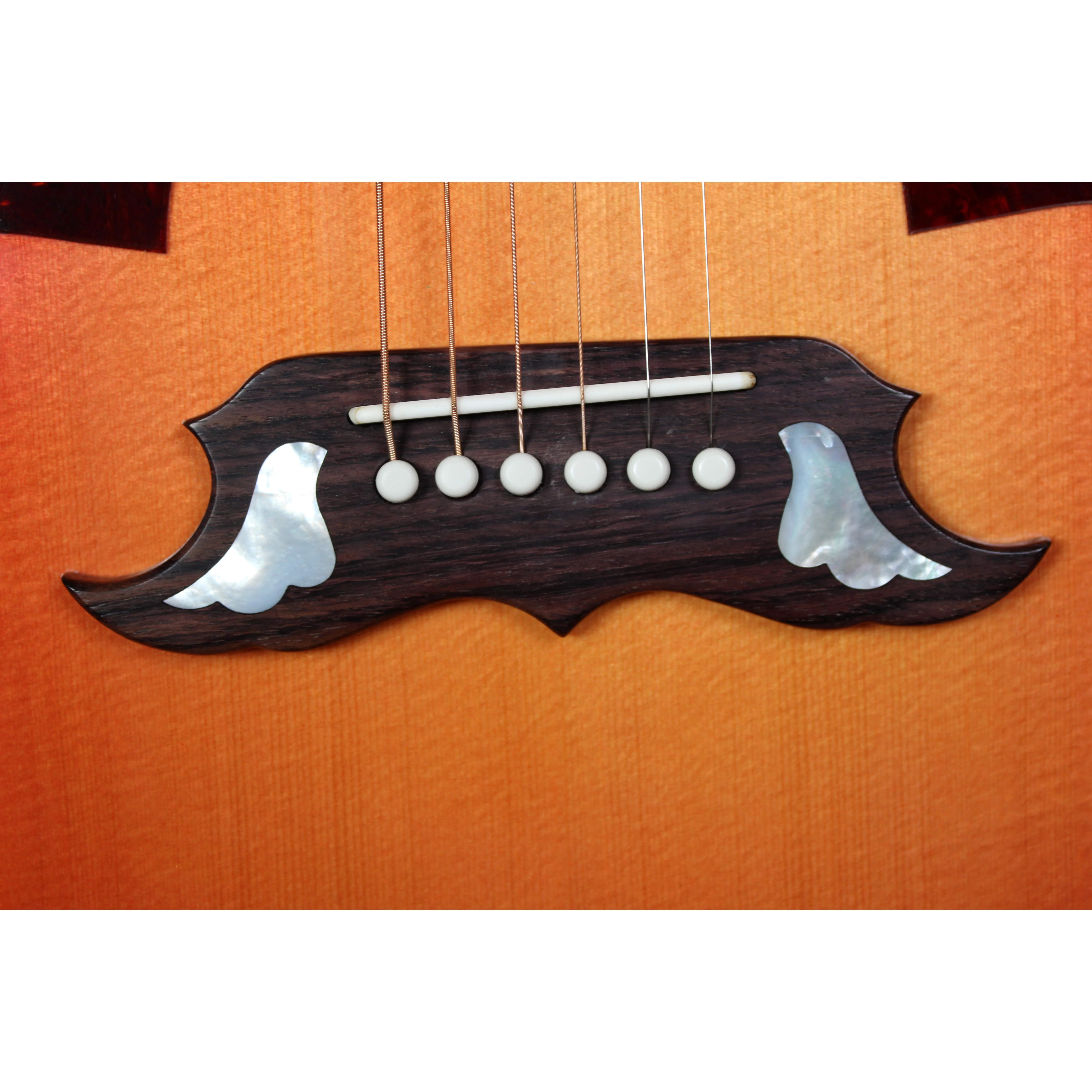  Gibson Custom M2M Dove Bridge Detail