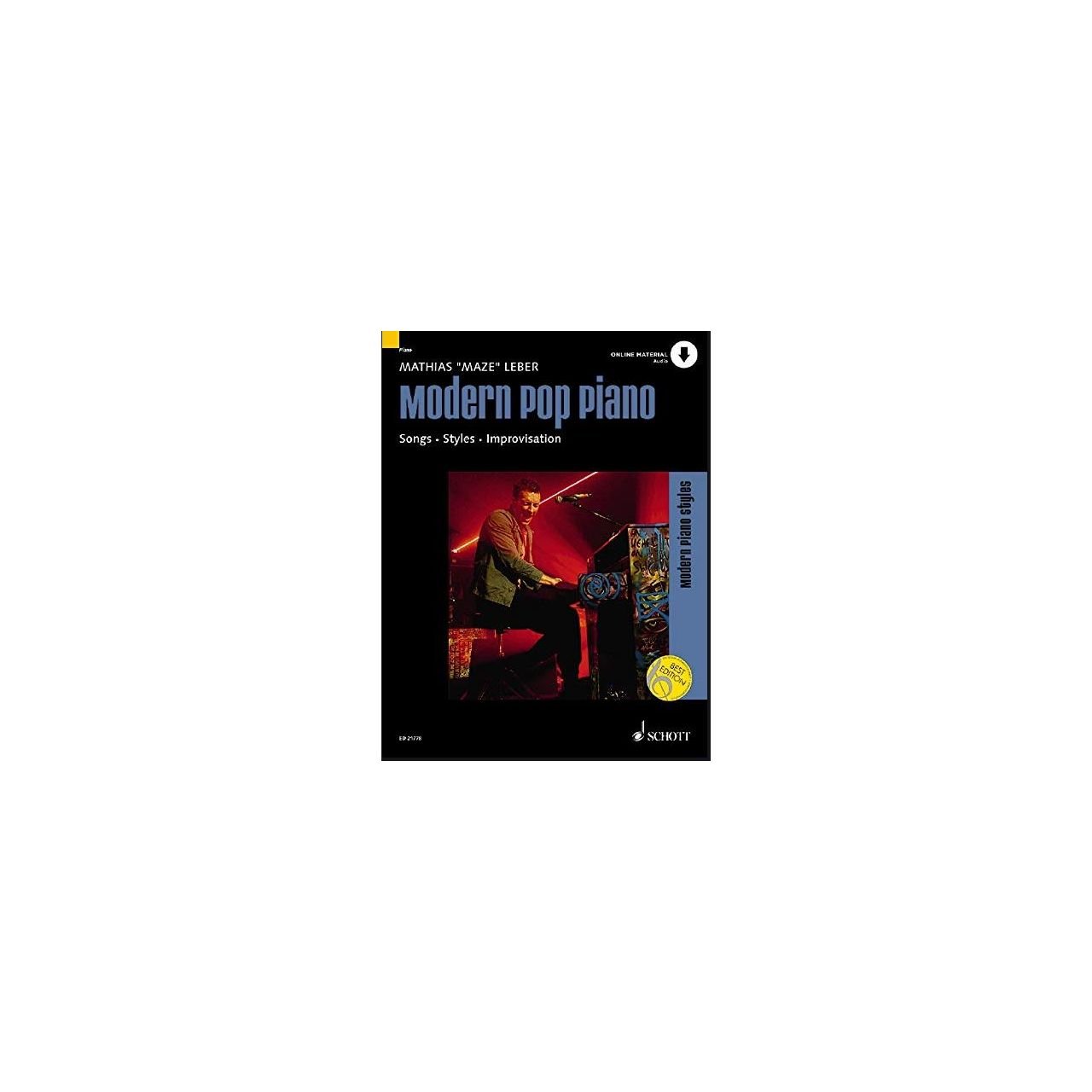 Modern Pop Piano + Online Material