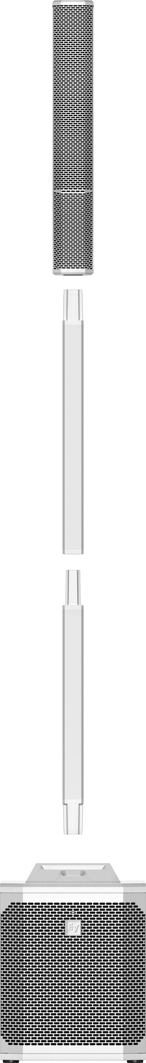  Evolve 30M White Aktives PA-Lautsprecher-Set