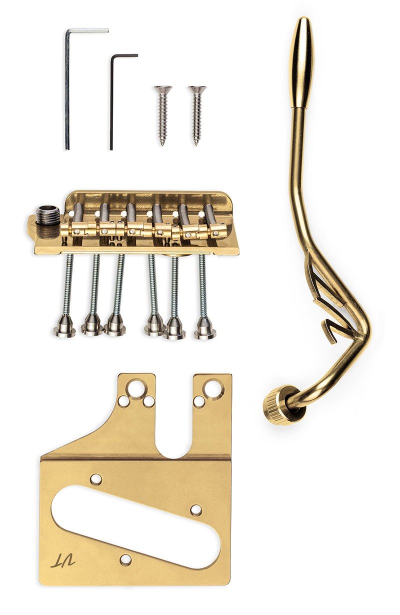 VT2ND Teletrem Modern “No Drill” VT-Logo - Gold