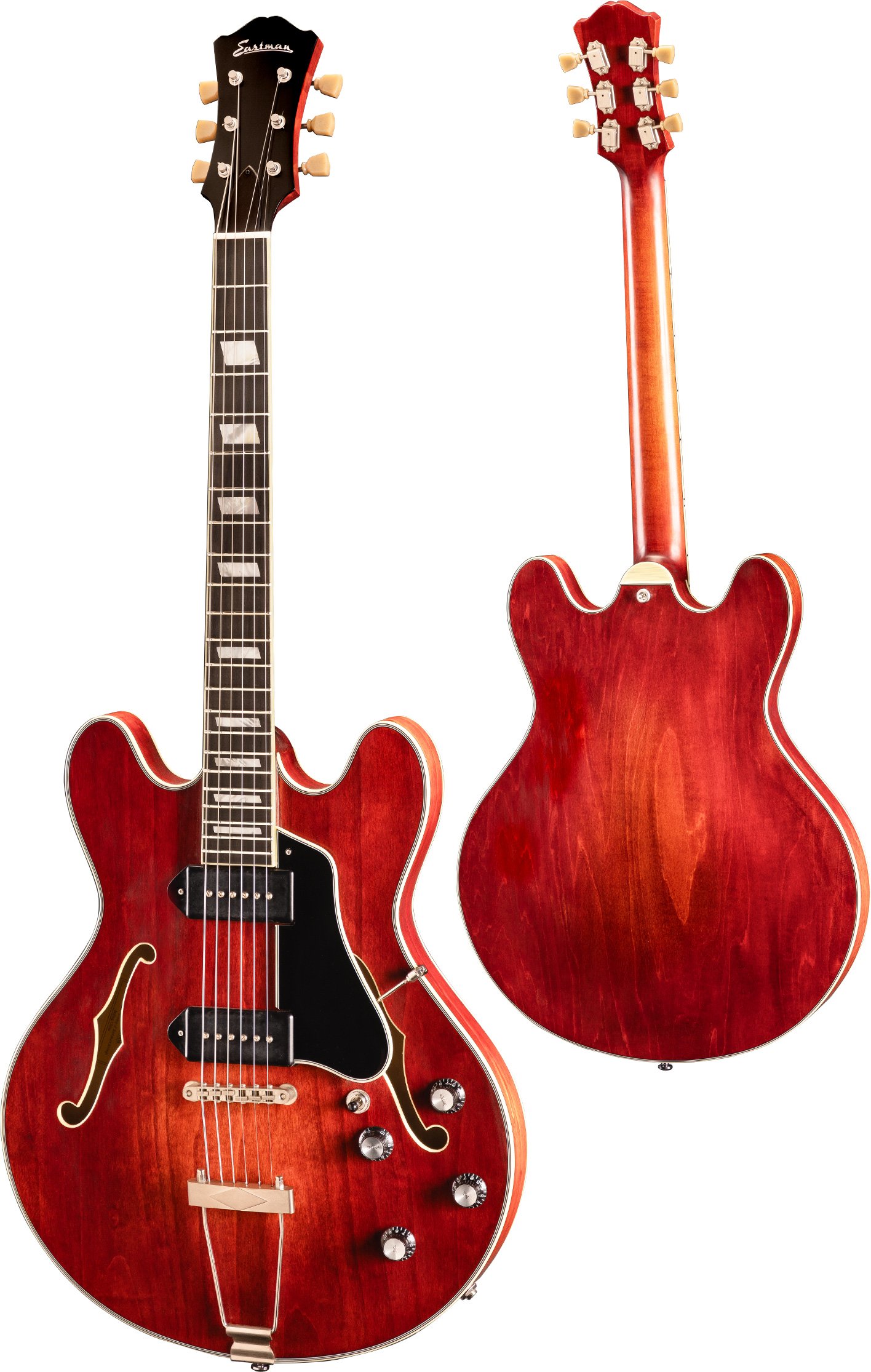 T64/TV-T Thinline-Hollowbody E-Gitarre