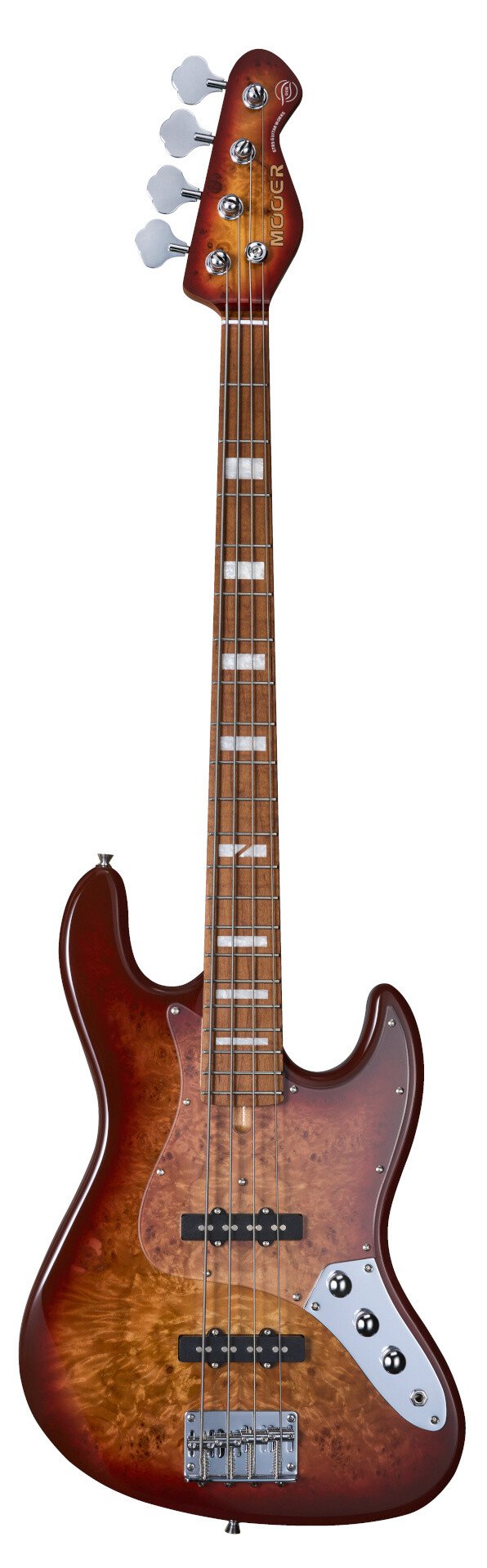 MBJ420 Electric Bass Guitar Red Burst
