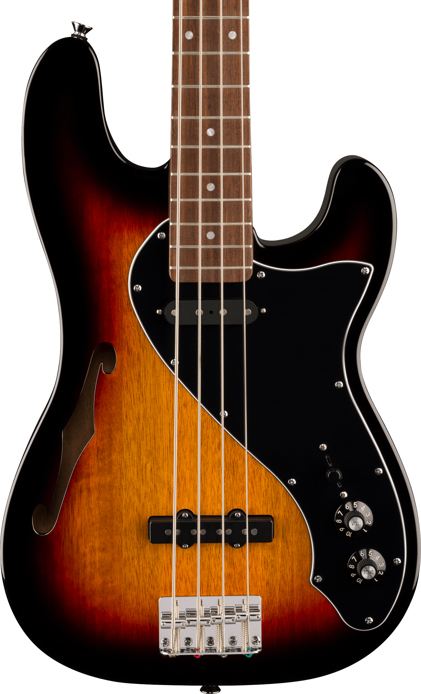 Paranormal Precision Bass Thinline SJ 3-Color Sunburst