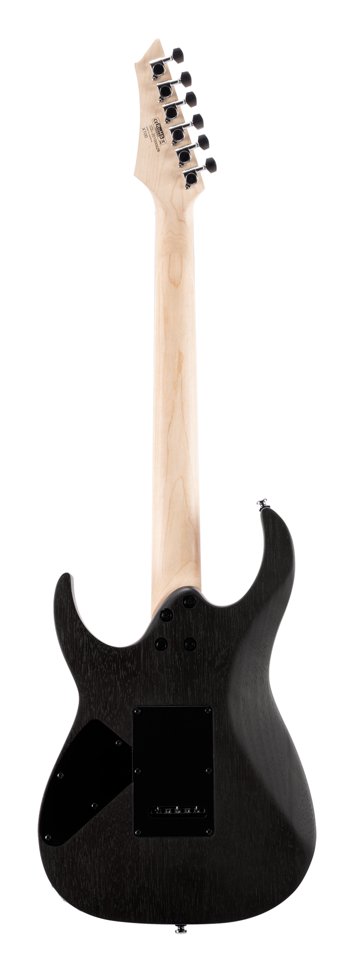 X-100 E-Gitarre Open Pore Black Cherry Burst