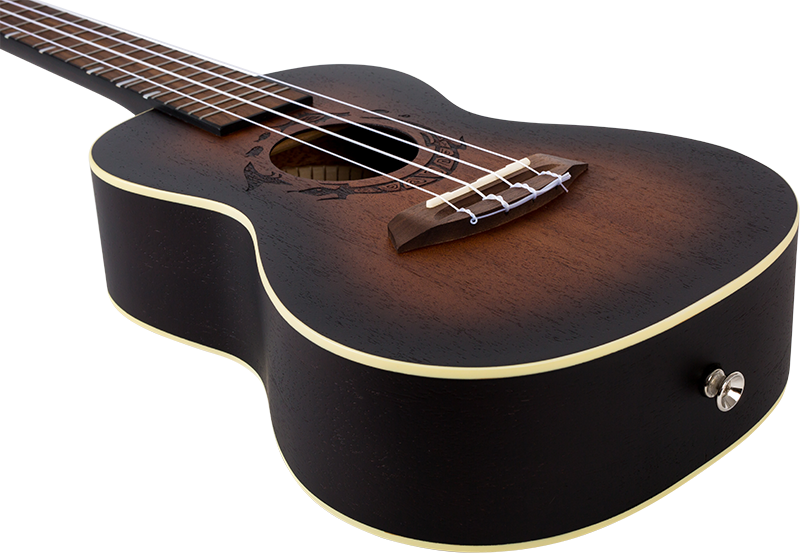 DUC380 Amber Concert Ukulele