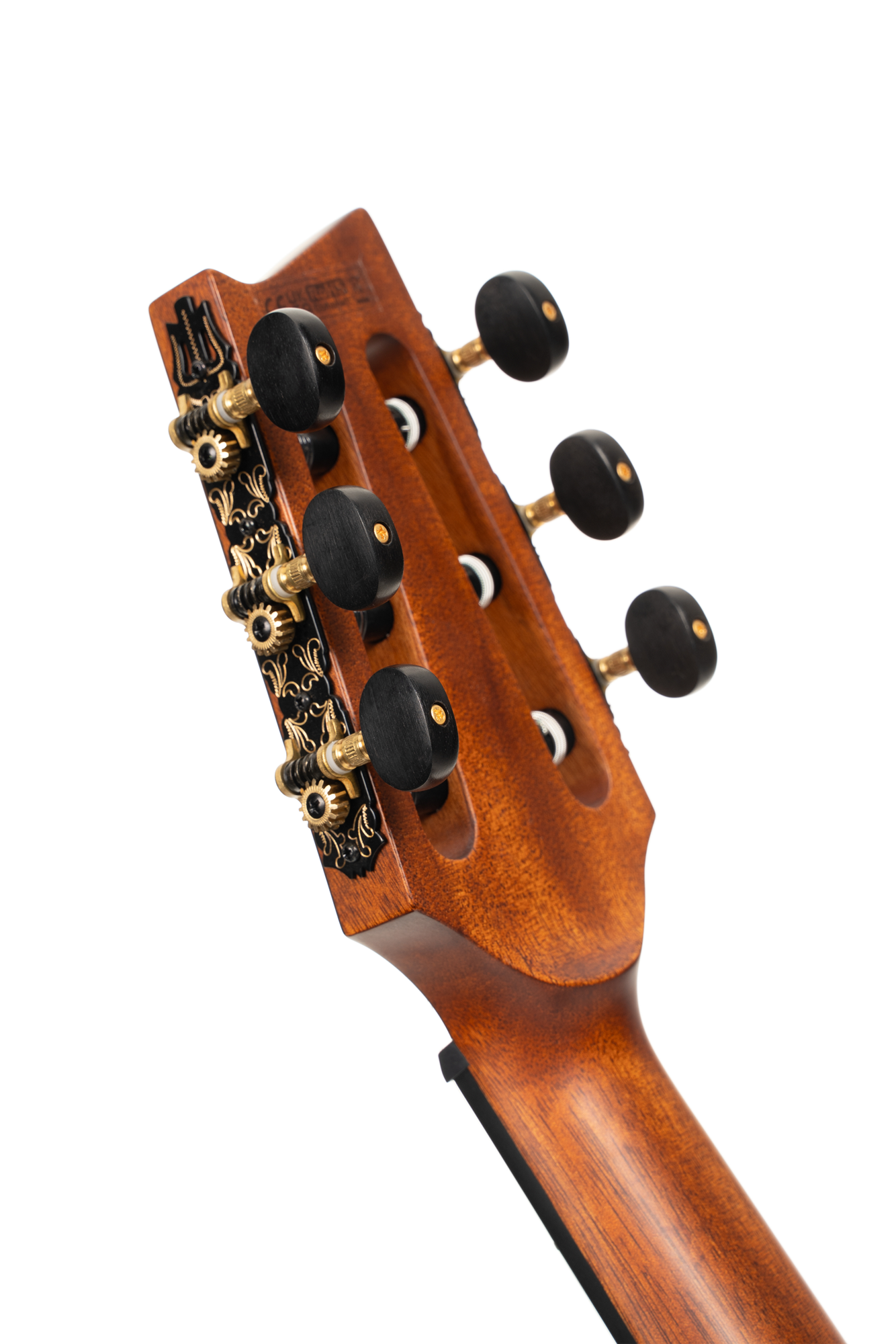 Luxe Nylon II Akustikgitarre Brown Black Burst