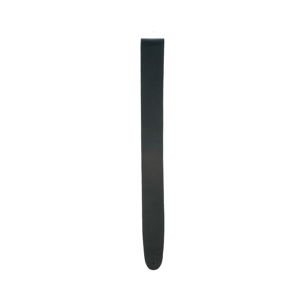 Basic Classic Gitarrengurt aus Leder, schwarz