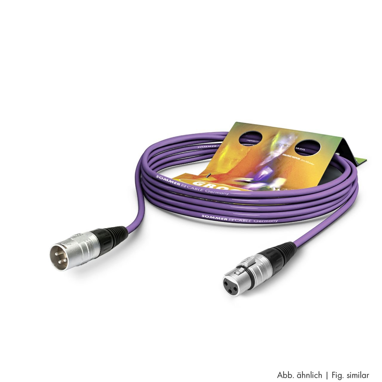 Mikrofonkabel Stage 22 Highflex, 2 x 0,22 mm² | XLR / XLR, HICON