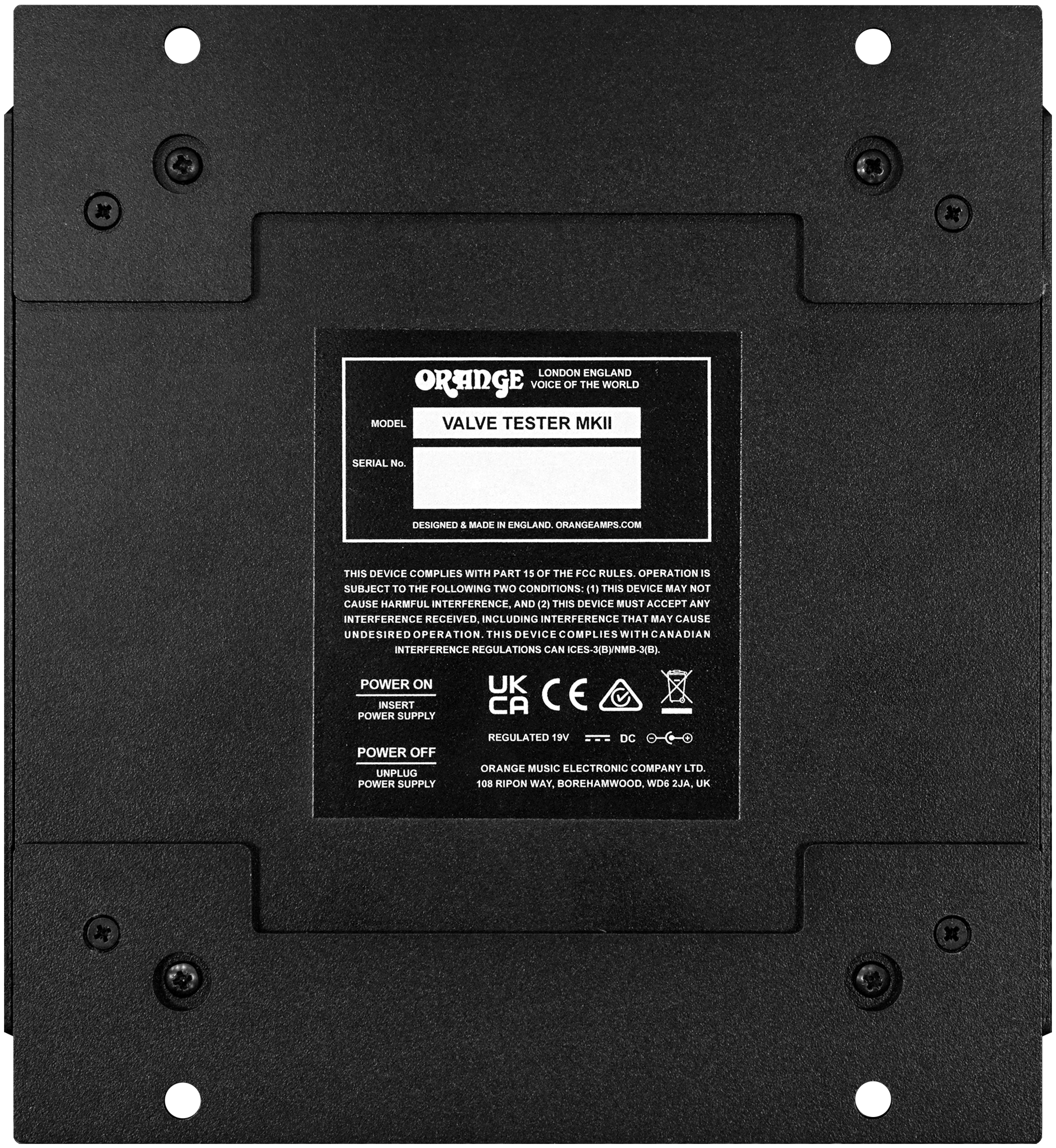 Valve Tester MKII Bracket