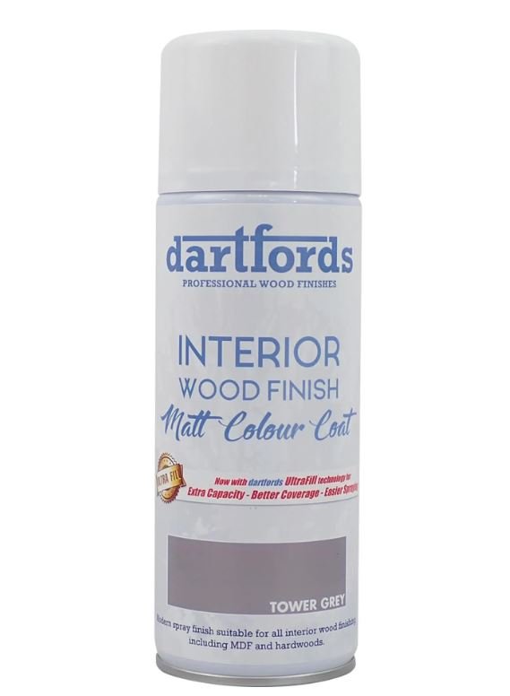 Nitrocelluloselack Country Tower Grey - 400ml Aerosol