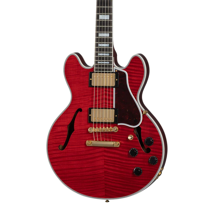 CS-356 Faded Cherry Stop Bar w Ebony Fgbd GH