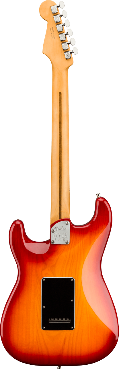American Ultra Luxe Stratocaster®, Maple Fingerboard, Plasma Red Burst