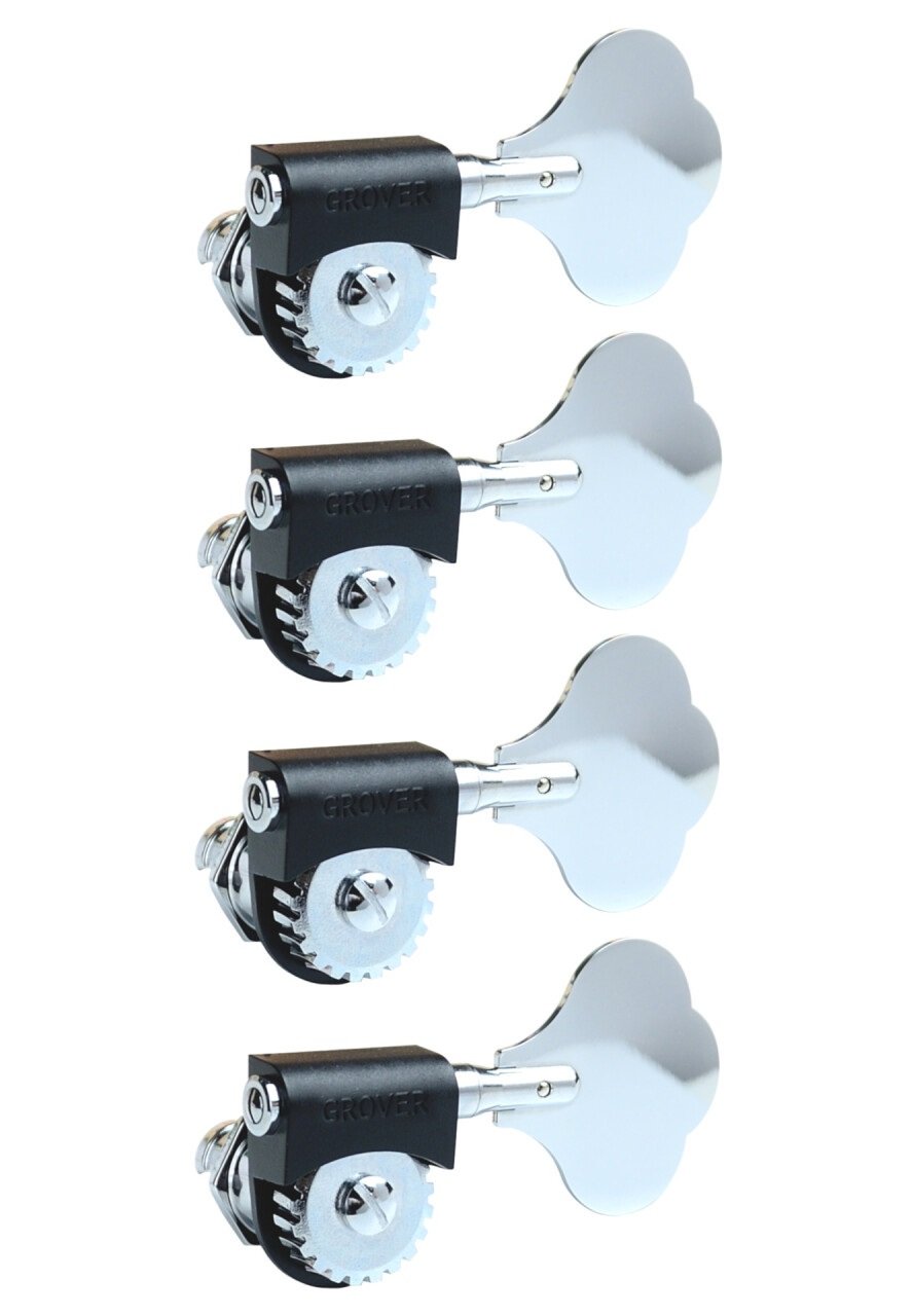 143C4 Lightweight Bass Machines, 4-in-Line, Bass Side (Left) - Chrome