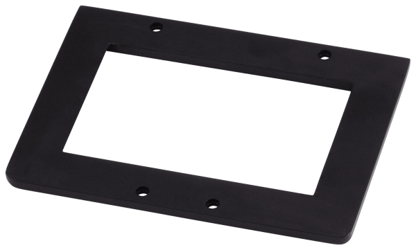 Spacer Plate - Schaller 3D Bridge, 4-string / Black (3mm)