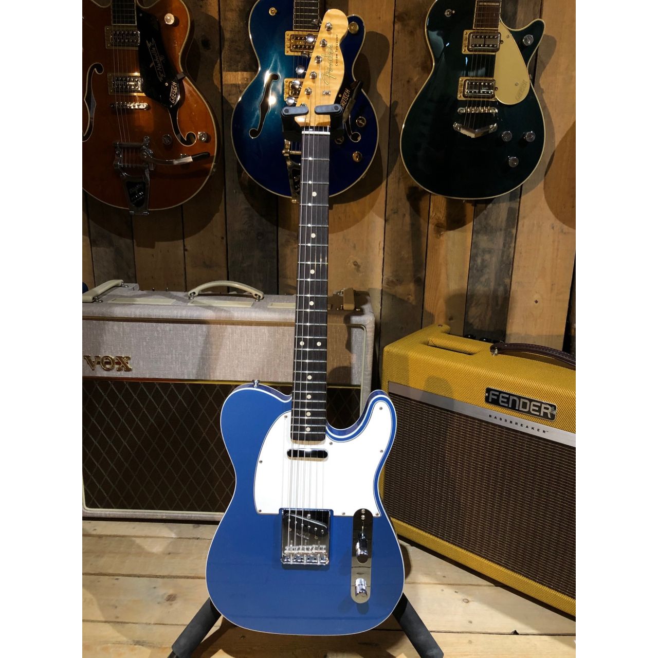 Custom Shop '60 Telecaster Custom, New Old Stock, Rosewood, Lake Placid Blue