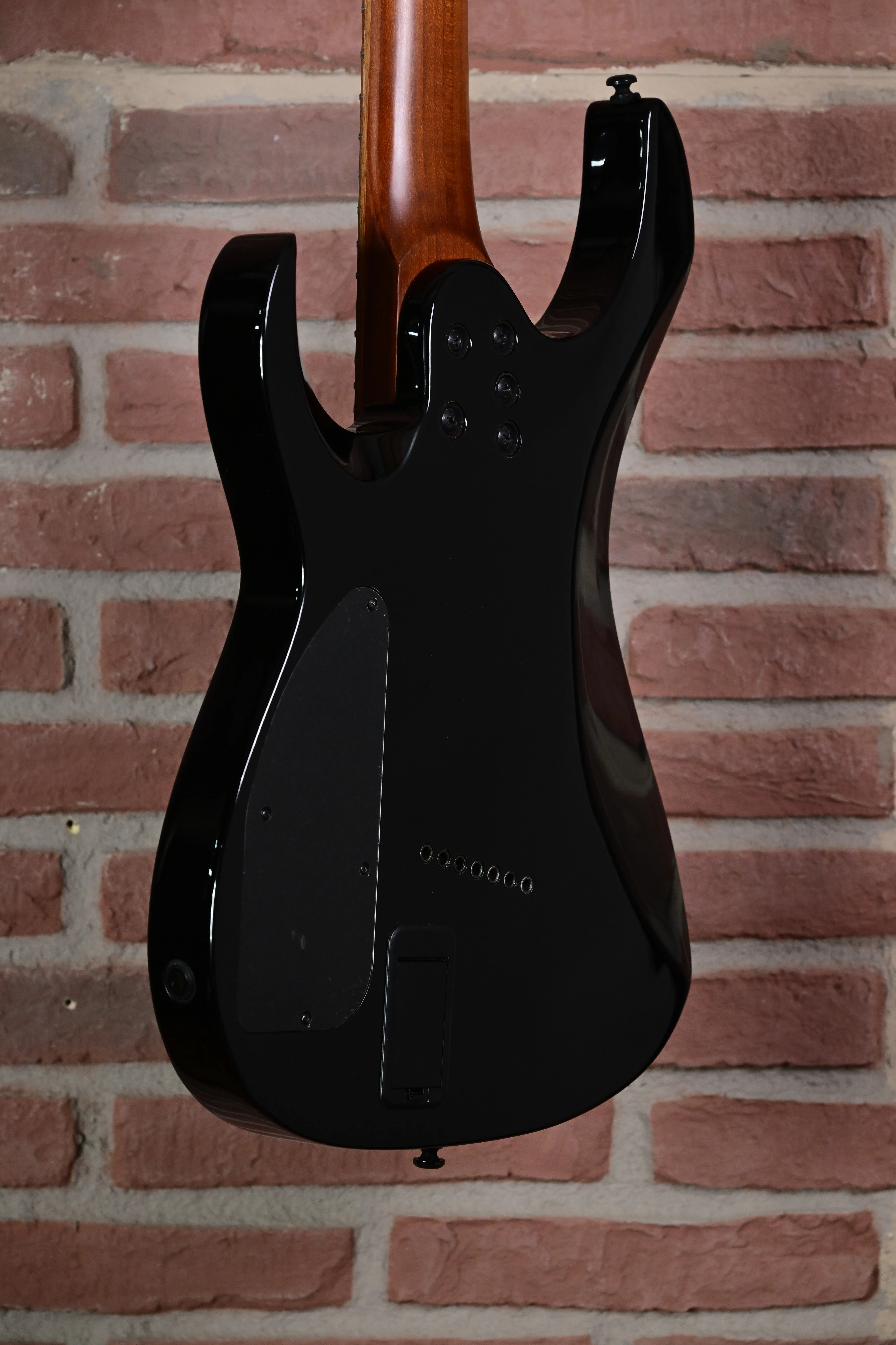 Ninja Overdrive 7-String Multiscale Jupiter Burst E-Gitarre
