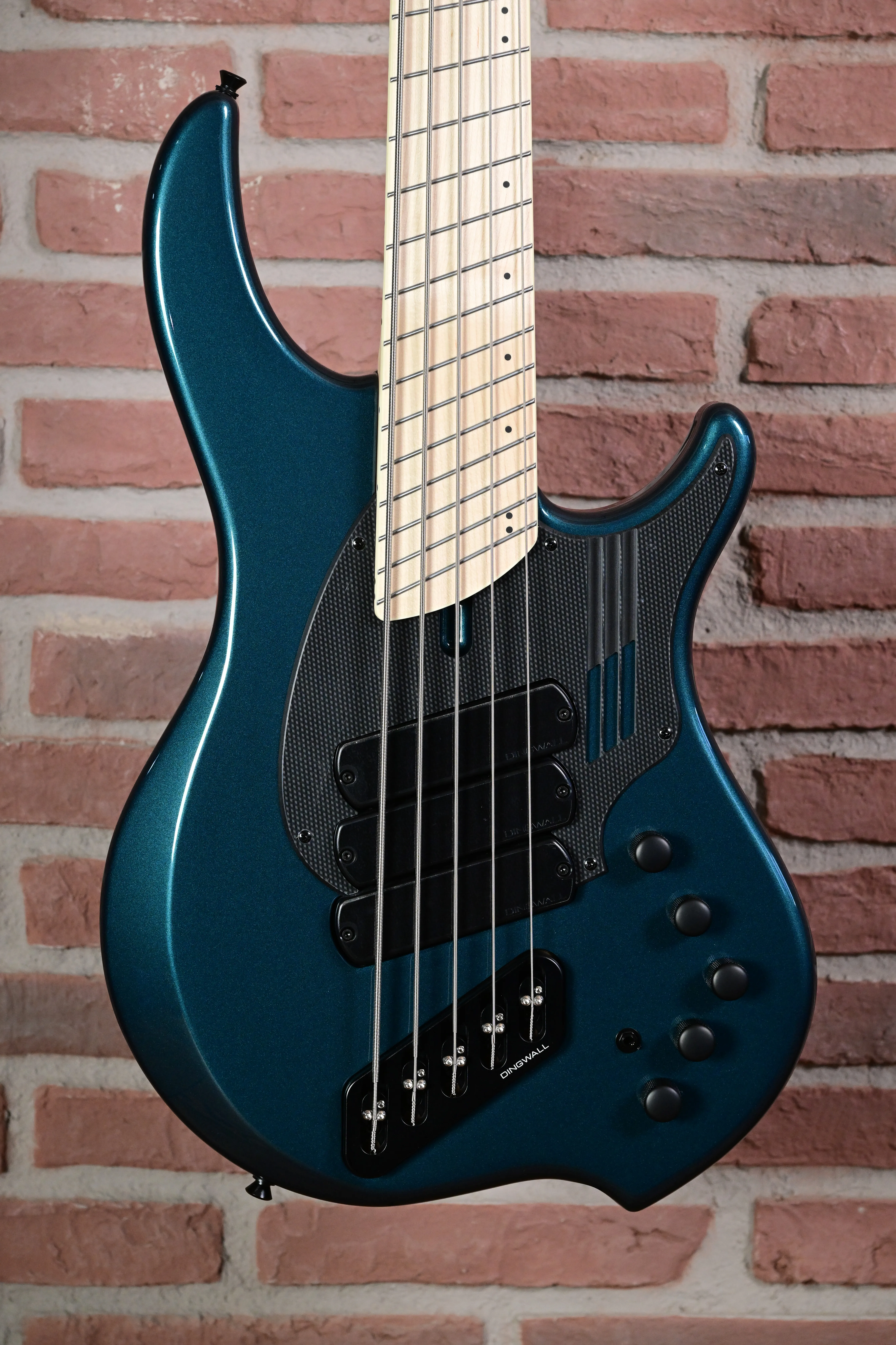 NG3 Nolly Signature 5-String Bass Black Forrest Green 