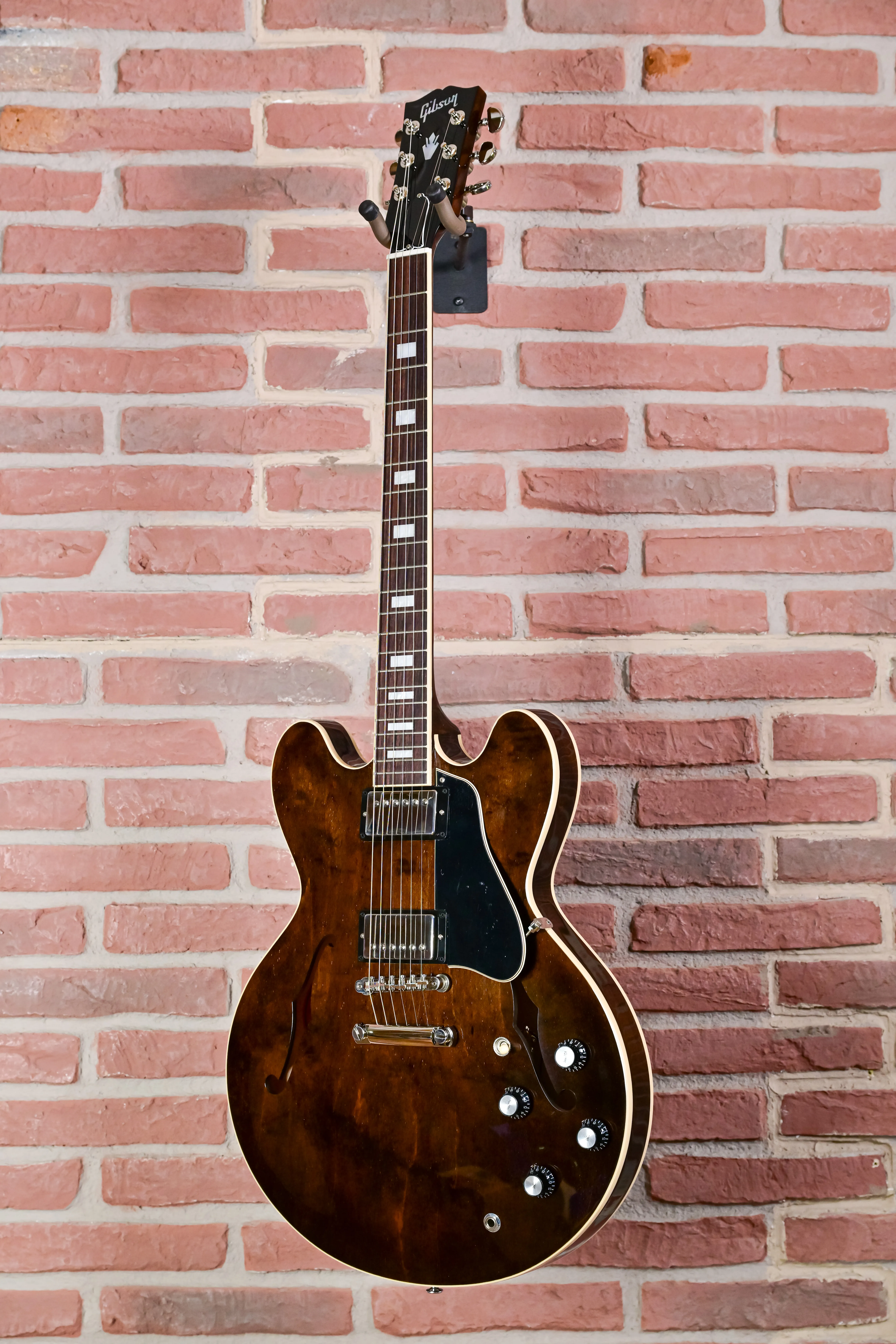ES-335 60s Dark Walnut Semi-Hollowbody Gitarre