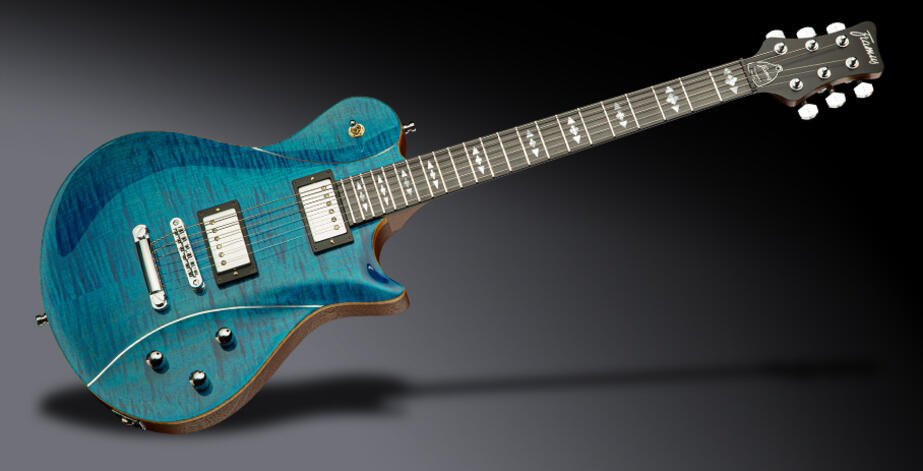 Teambuilt Pro Series Panthera II Supreme - Ocean Blue Transparent High Polish / Satin Side and Back
