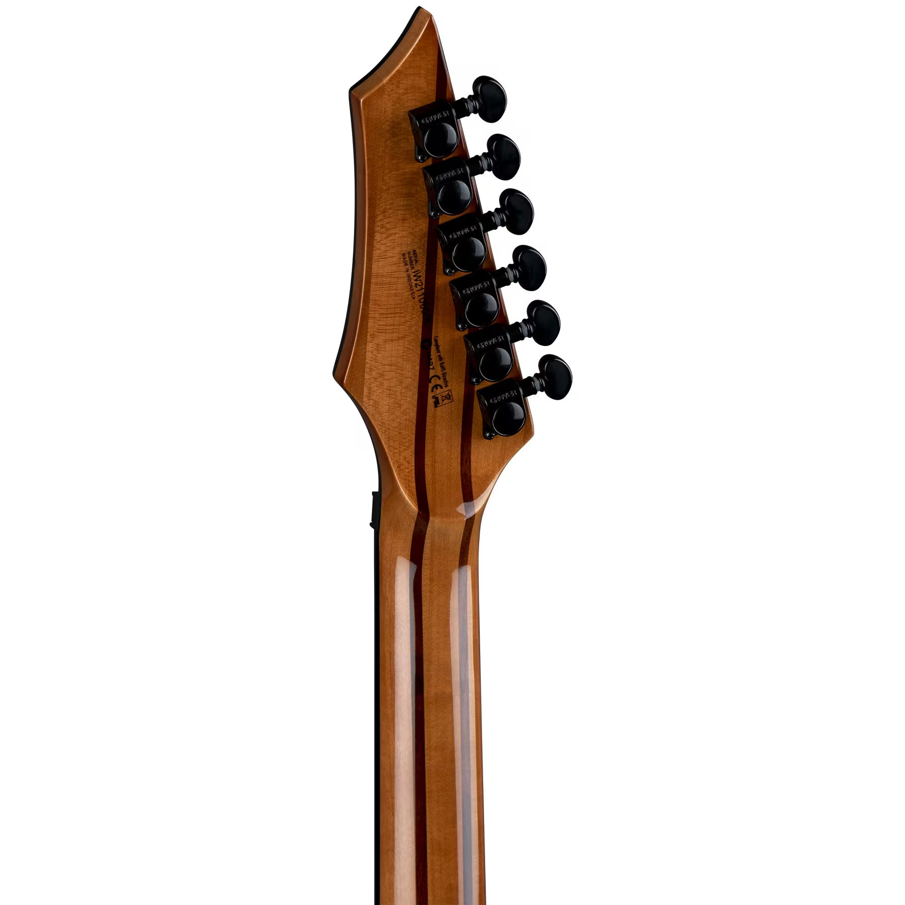 Exile Select Floyd Neck-Thru Archtop Trans Black Burst  