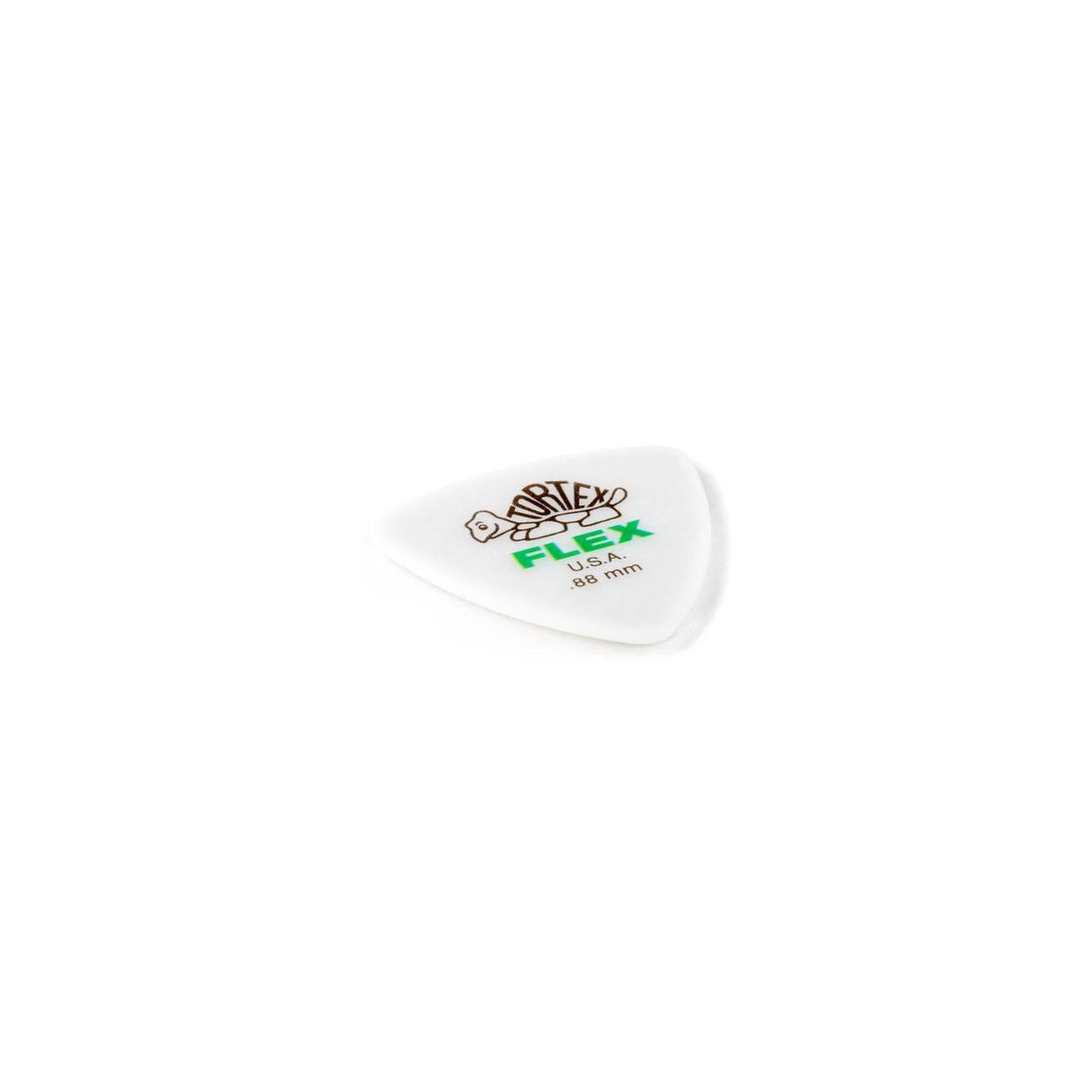 Tortex Flex Triangle Picks, Refill Pack, 72 pcs., white, 0.88 mm