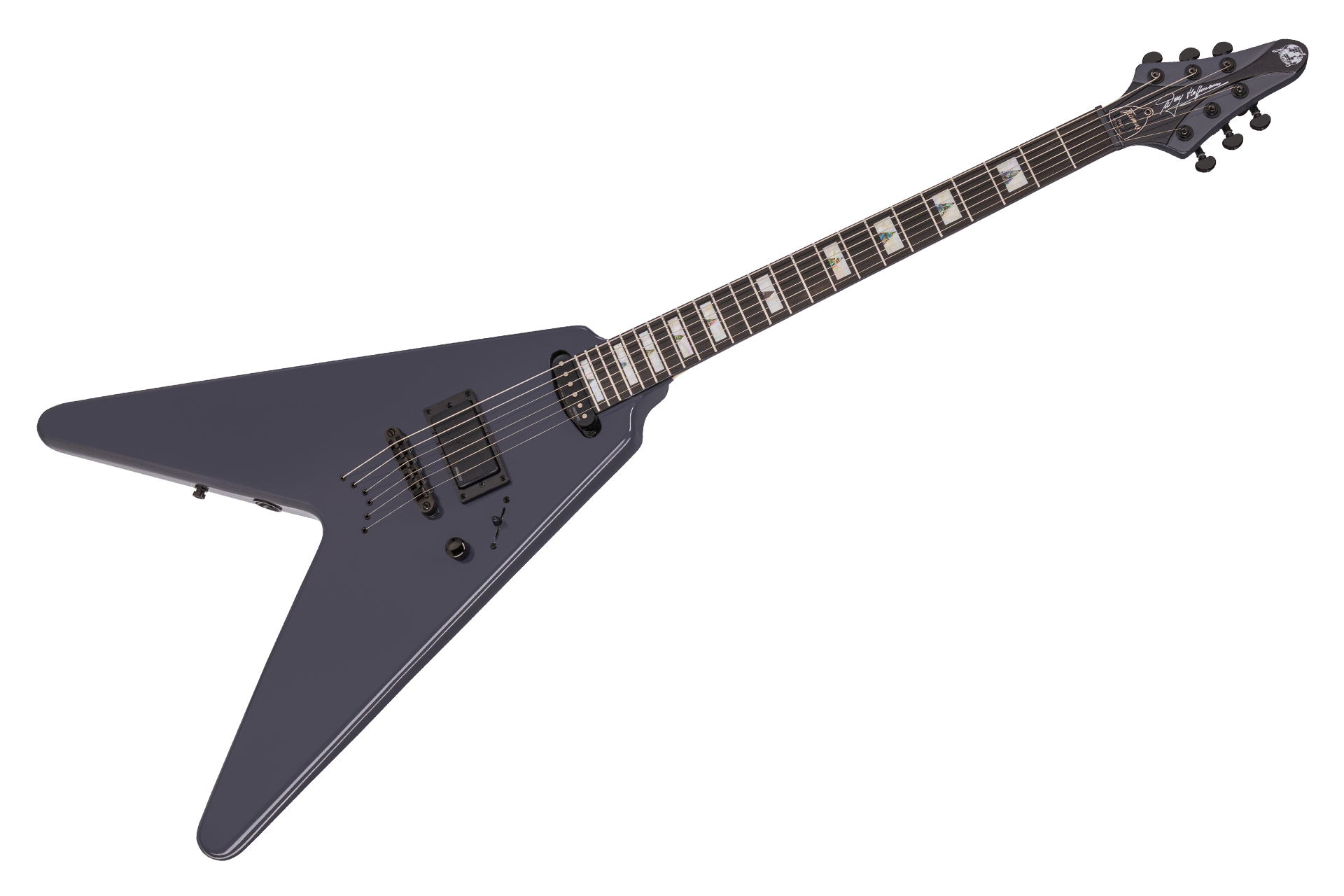 Artist Line Shark Series WH-1 Solid Overland Gray High Polish 