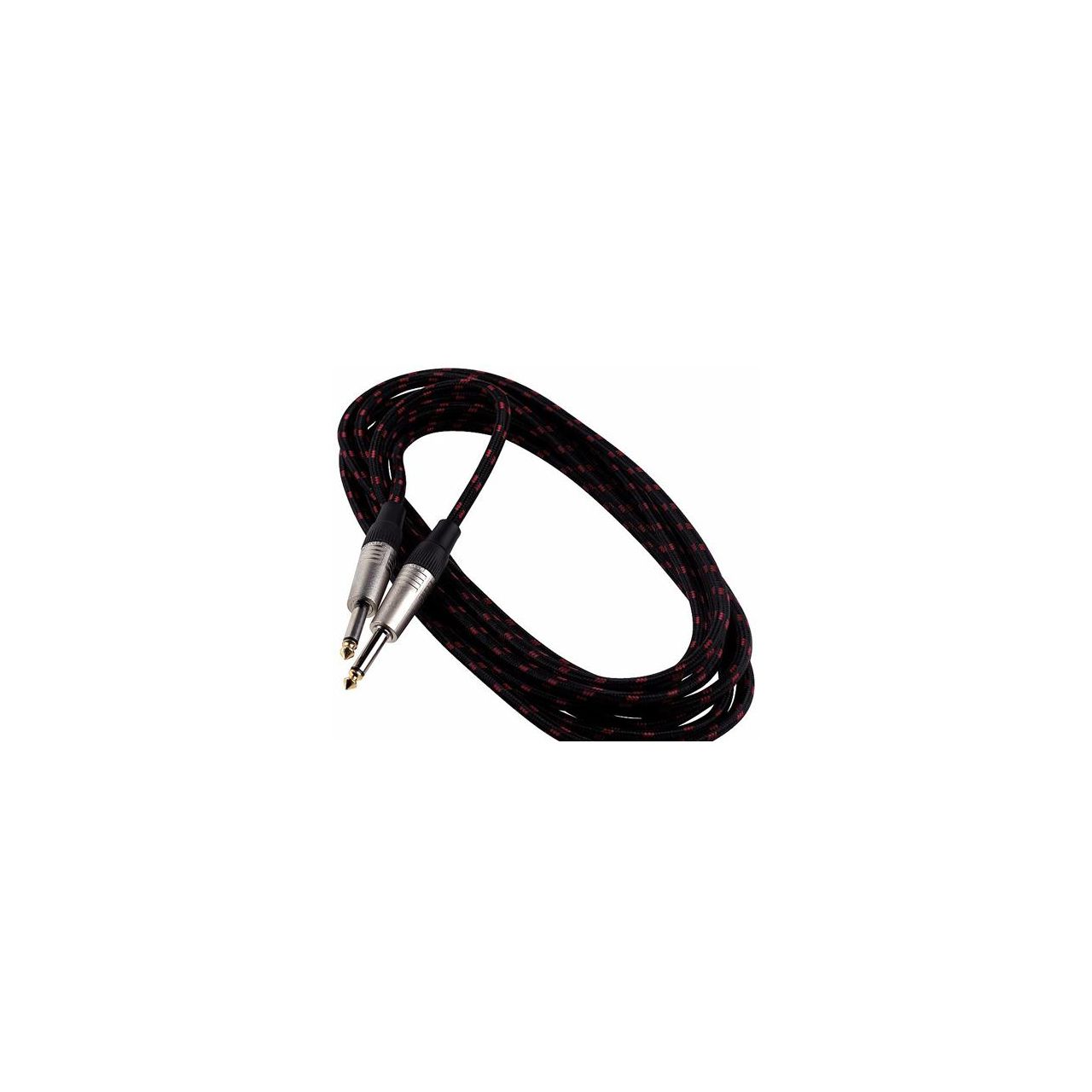 Instrument Cable, 6m/20 ft,straight
RCL 30206 Instrumentenkabel 6m Schwarz/Rot 2x gerade Klinge