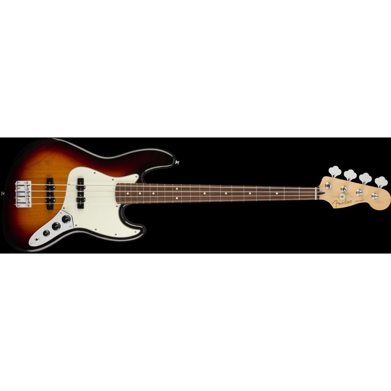 Player Jazz Bass®, Pau Ferro Fingerboard, 3-Color Sunburst