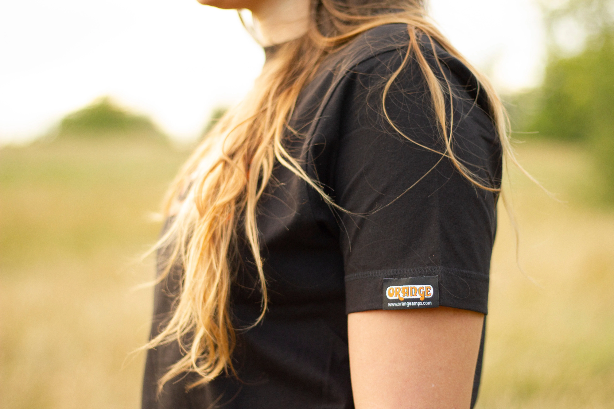 Logo T-shirt Schwarz Medium