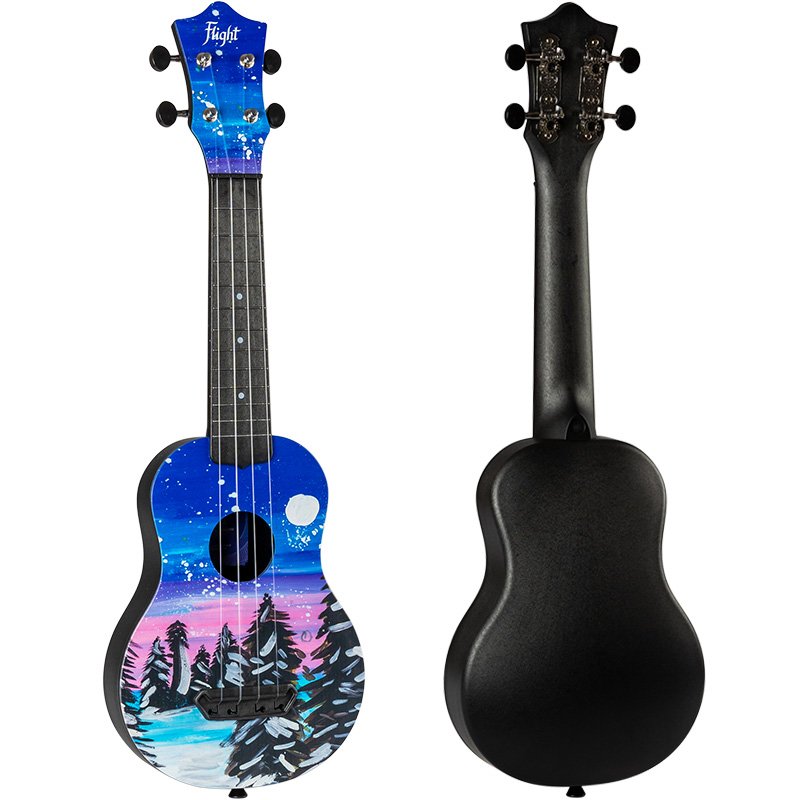 UTS-42 Snow Ultra Travel Ukulele 

