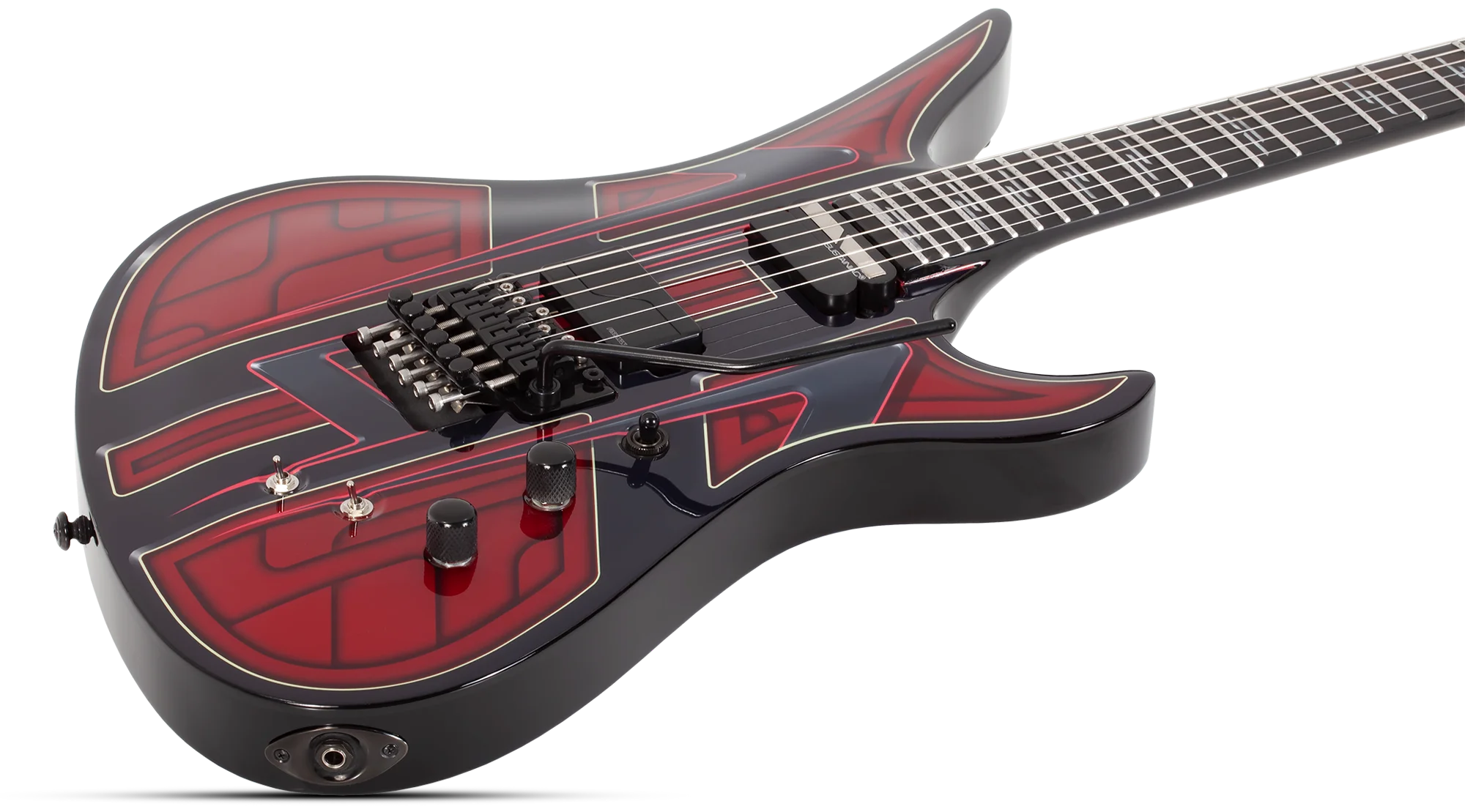 Avenger FR S Pryzm Vespid Metallic Red E-Gitarre
