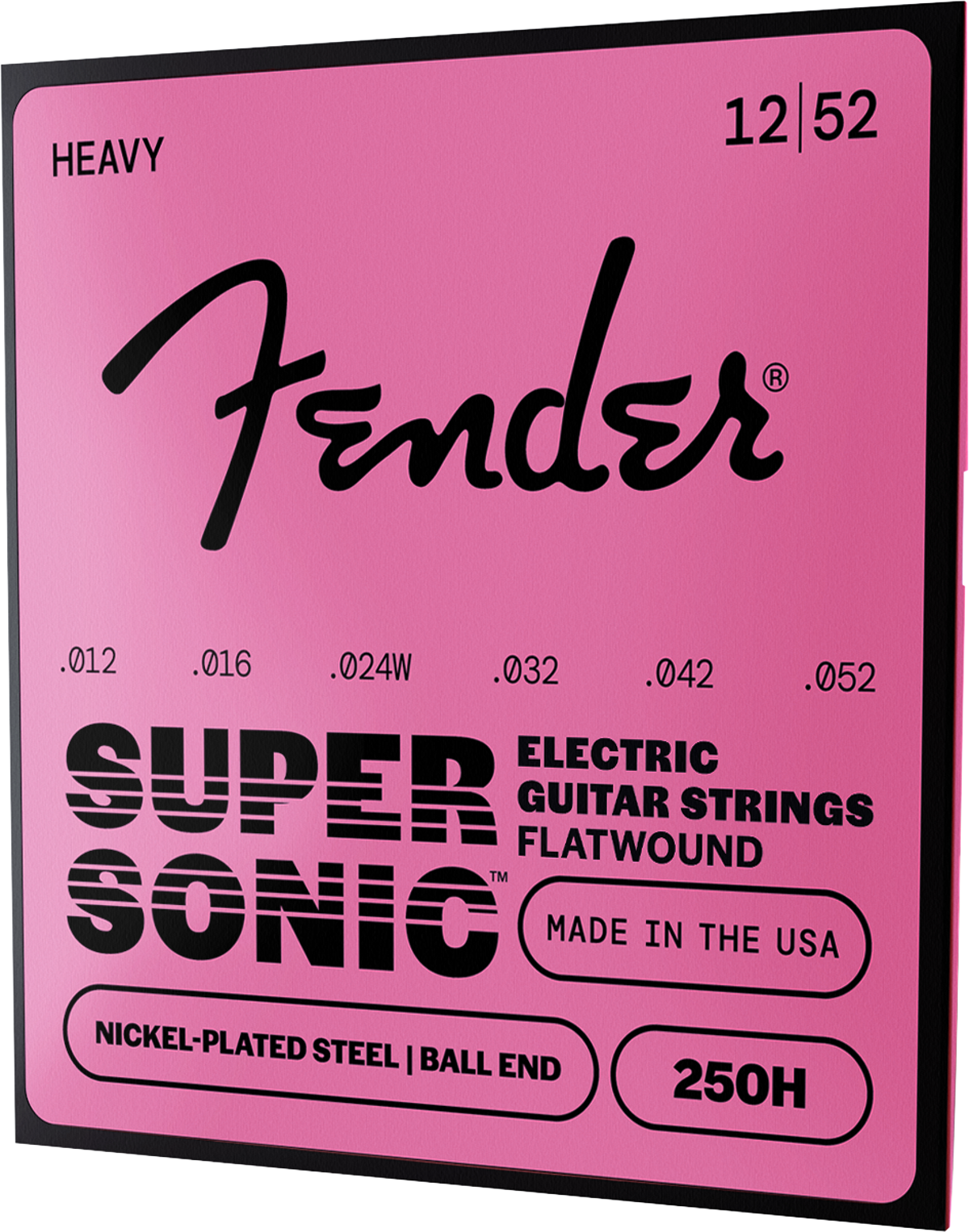 SuperSonic 50H Guitar Strings, Flatwound SS .012-.052 